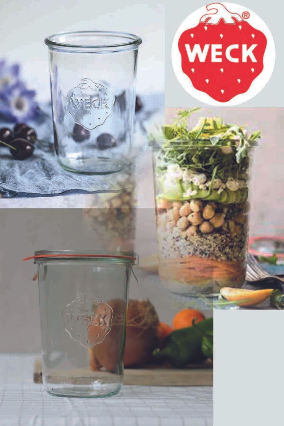 Weck-Jar Glass Storage Container 850 Ml 2
