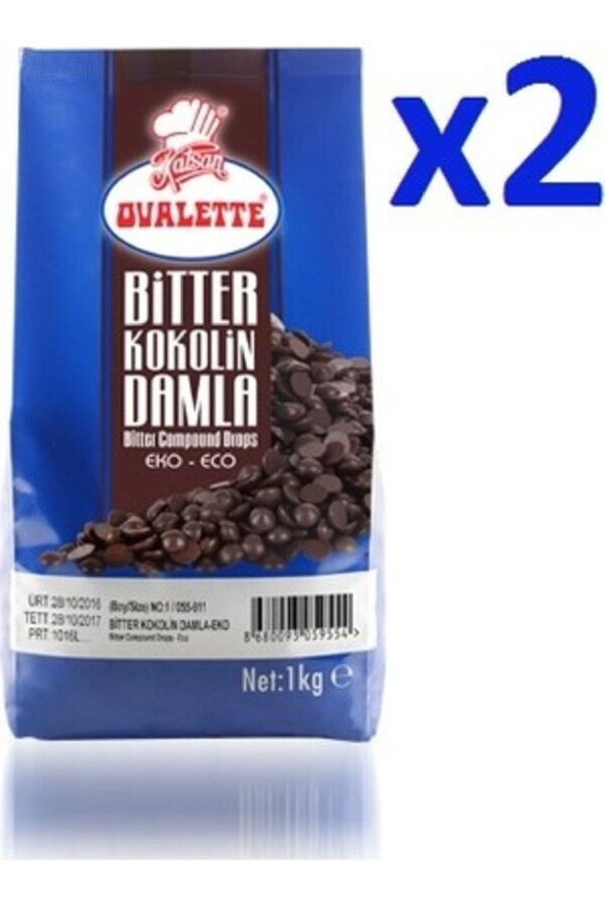 Katsan Ovalette Ovalette Damla Çik.bitter 2kg