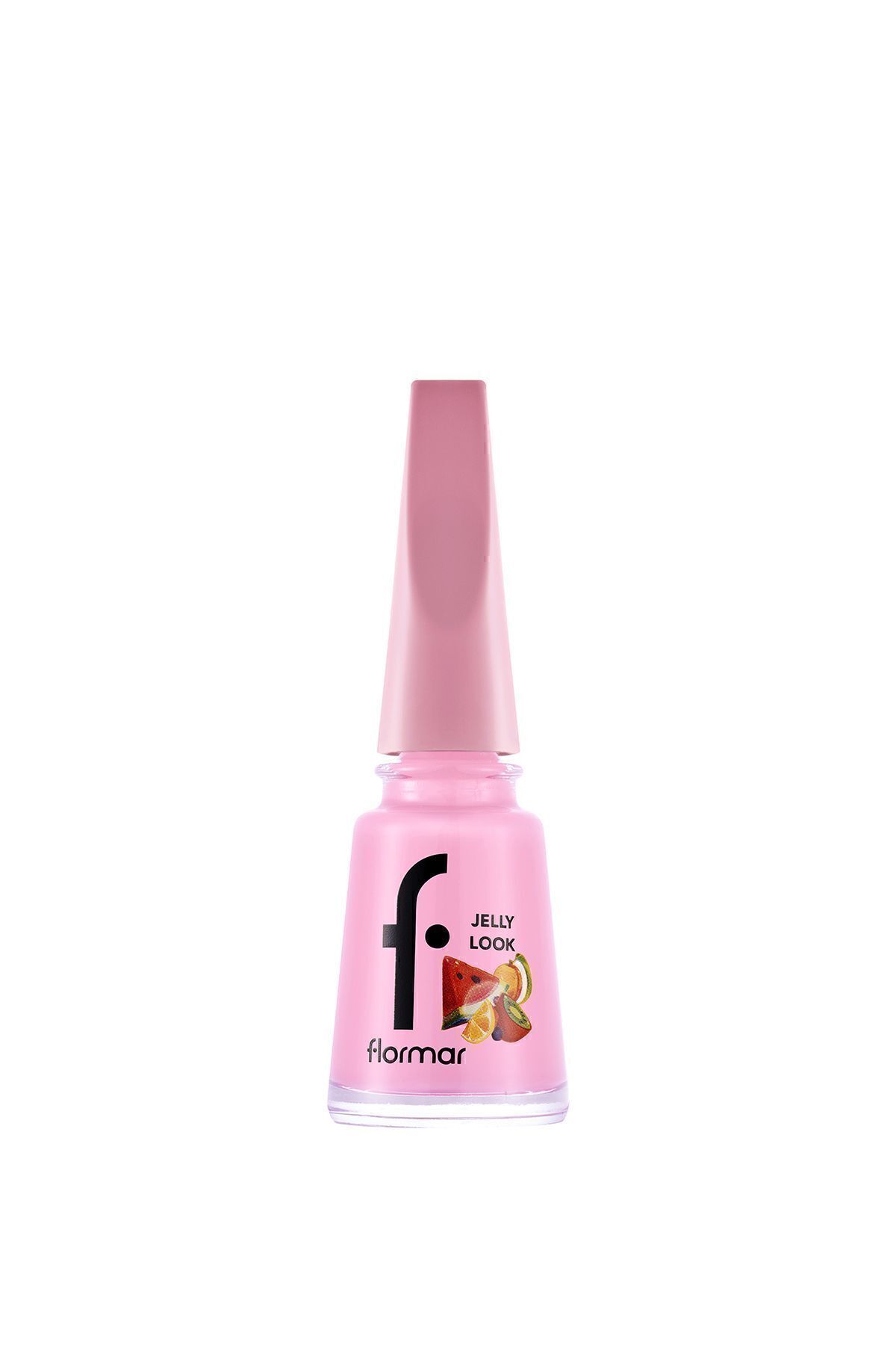 لاک ناخن ژله لوک دارای رنگدانه و براق فینیش Flormar