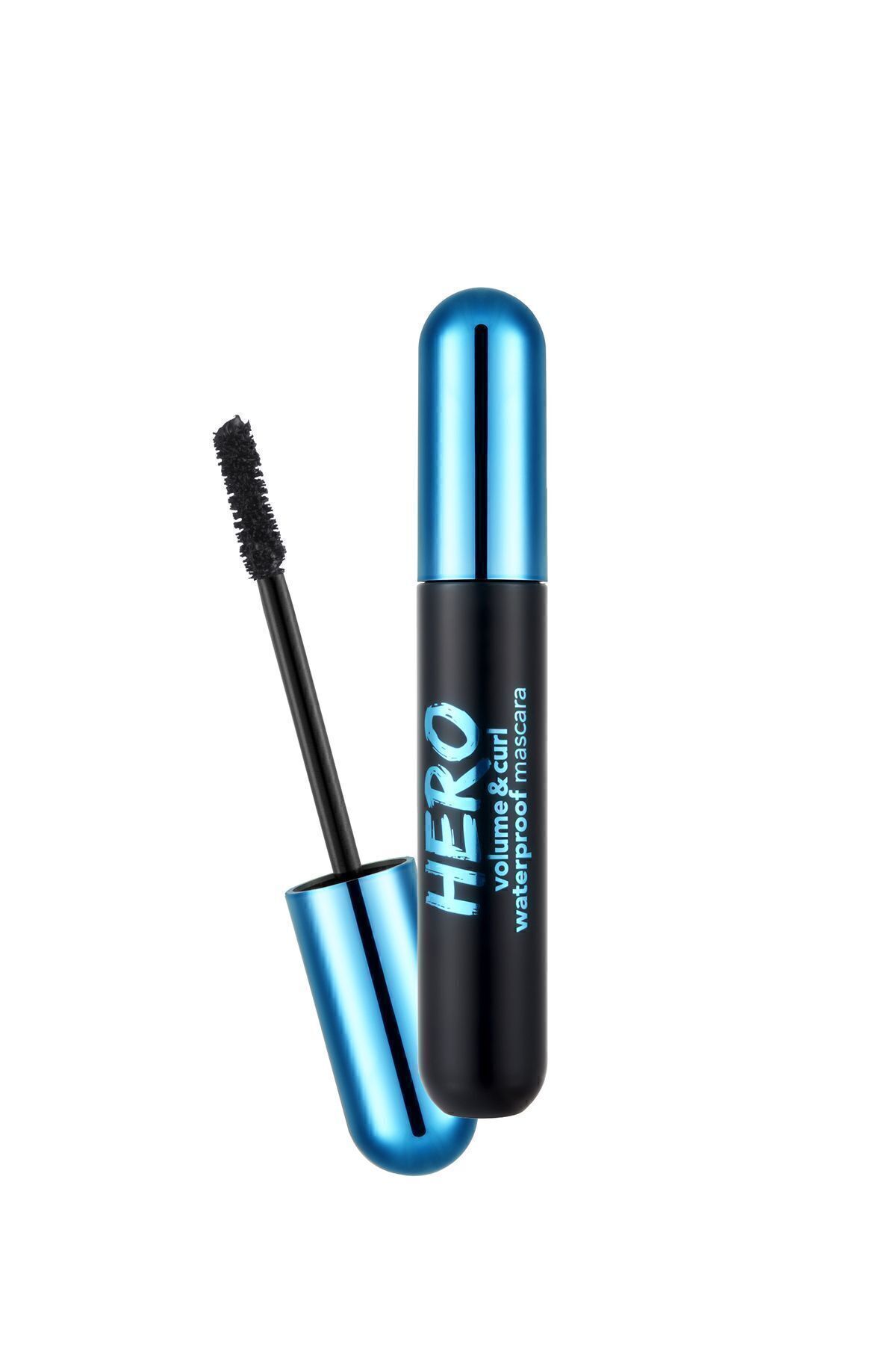 Flormar-Crimping and Volumizing Mascara Water Resistant (BLACK)-hero Volume & Curl Mascara-8682536063050 2