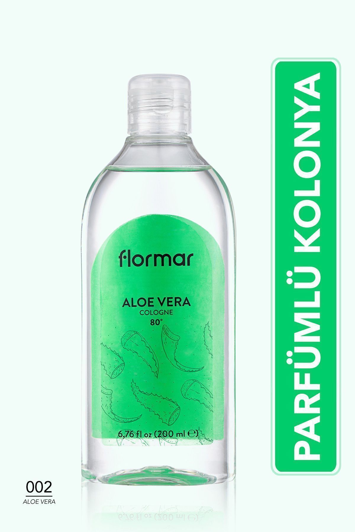 ادکلن سایز بزرگ - ادکلن کلین افکت - 002 Aleo Vera -8682536015783 Flormar