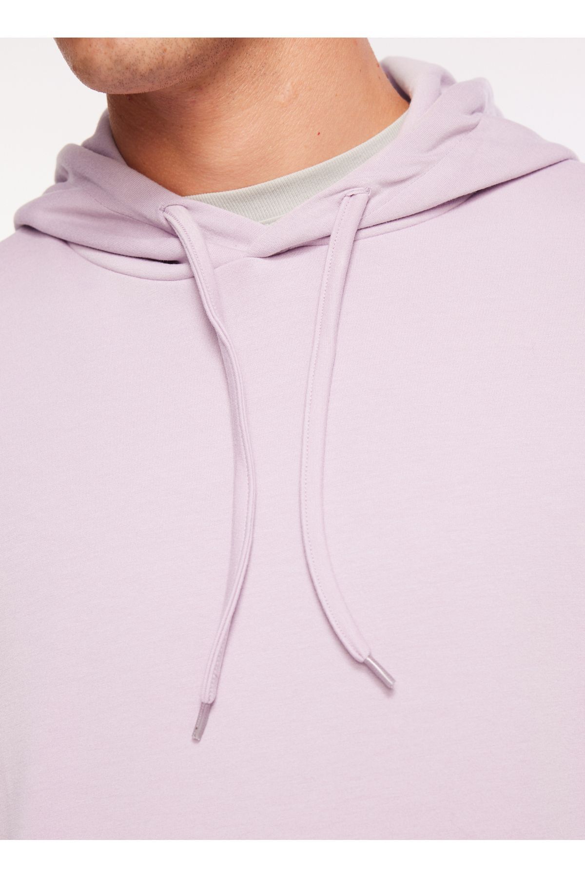 سویشرت مردانه بنفش فابریکا | 5003031370 اورجینال - تصویر 6