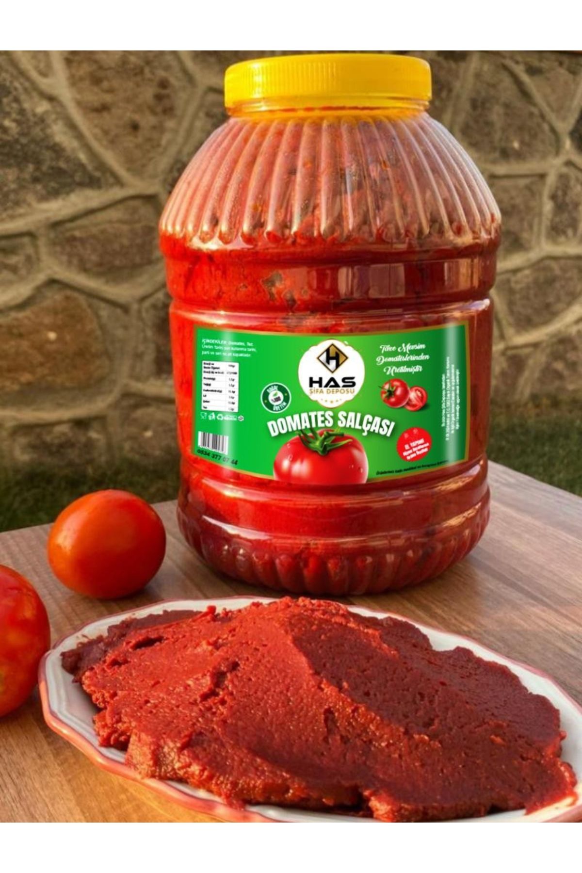 Gaziantep Güneş Kurusu El Yapımı Domates salçası 5 kg