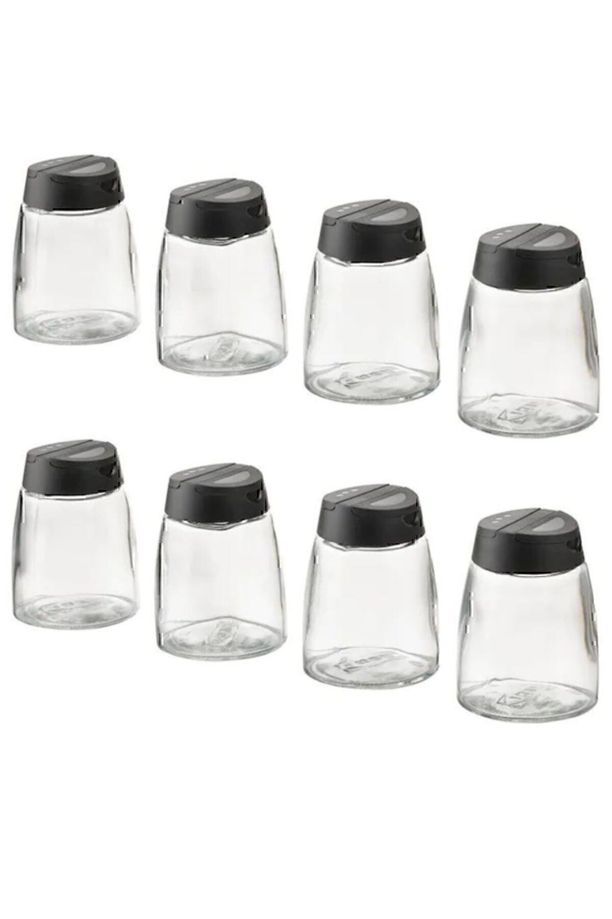 IKEA 8 Piece Spice Set Spice Jar Set Glass Trendyol