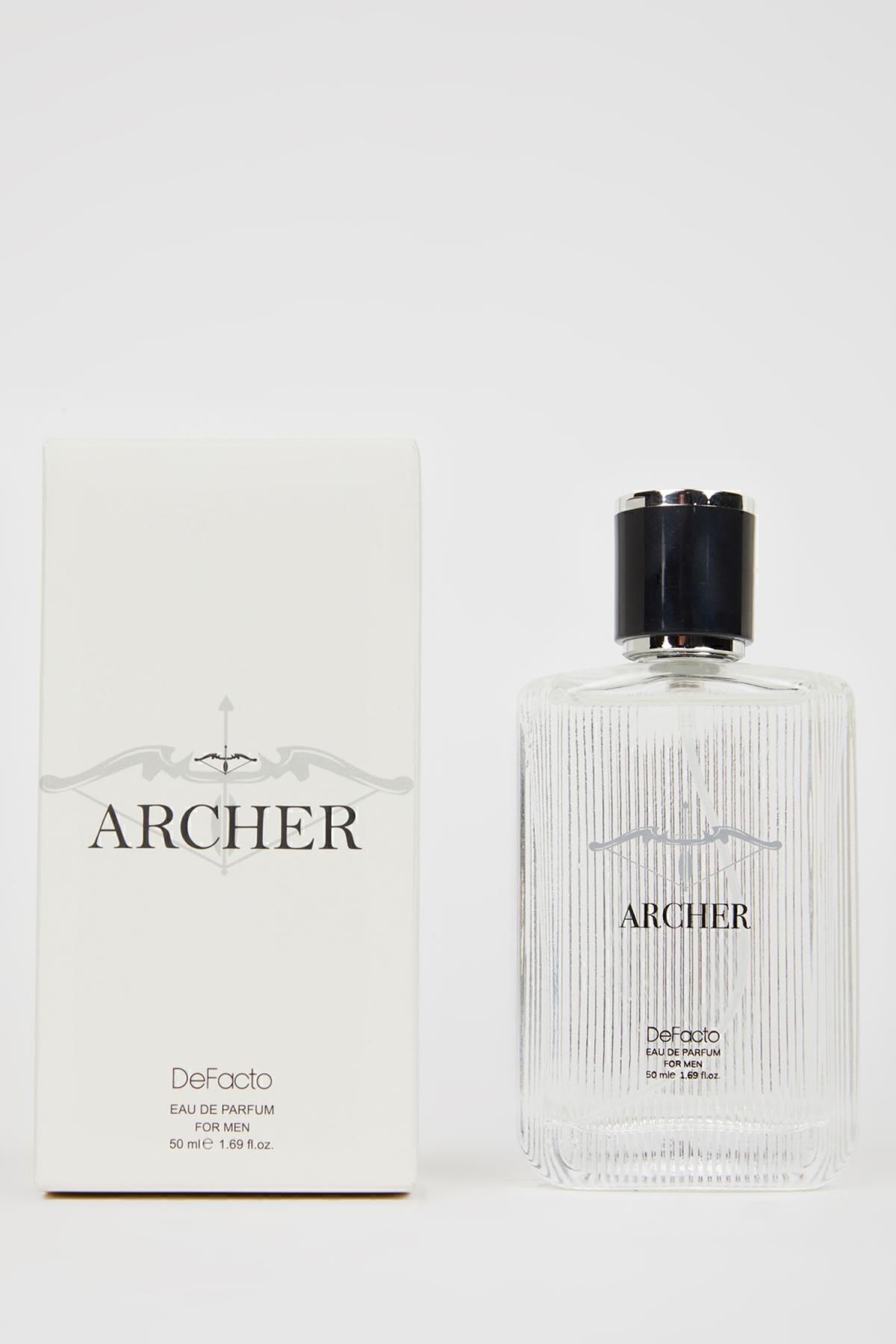 عطر مردانه دیفاکتو Archer 50 میلی لیتر - رایحه‌ای جذاب و آروماتیک (EDP) Defacto