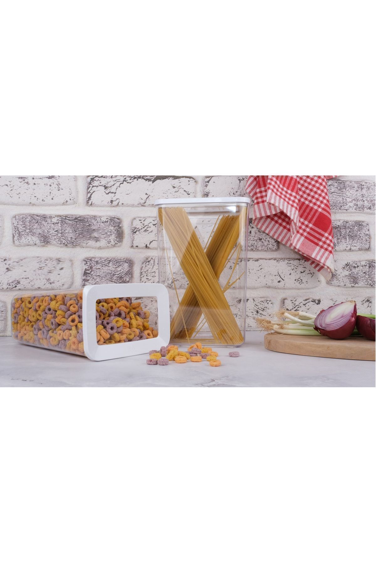 VİP AHMET-Vp101 - 2*2900 ml Rectangular Storage Container 2