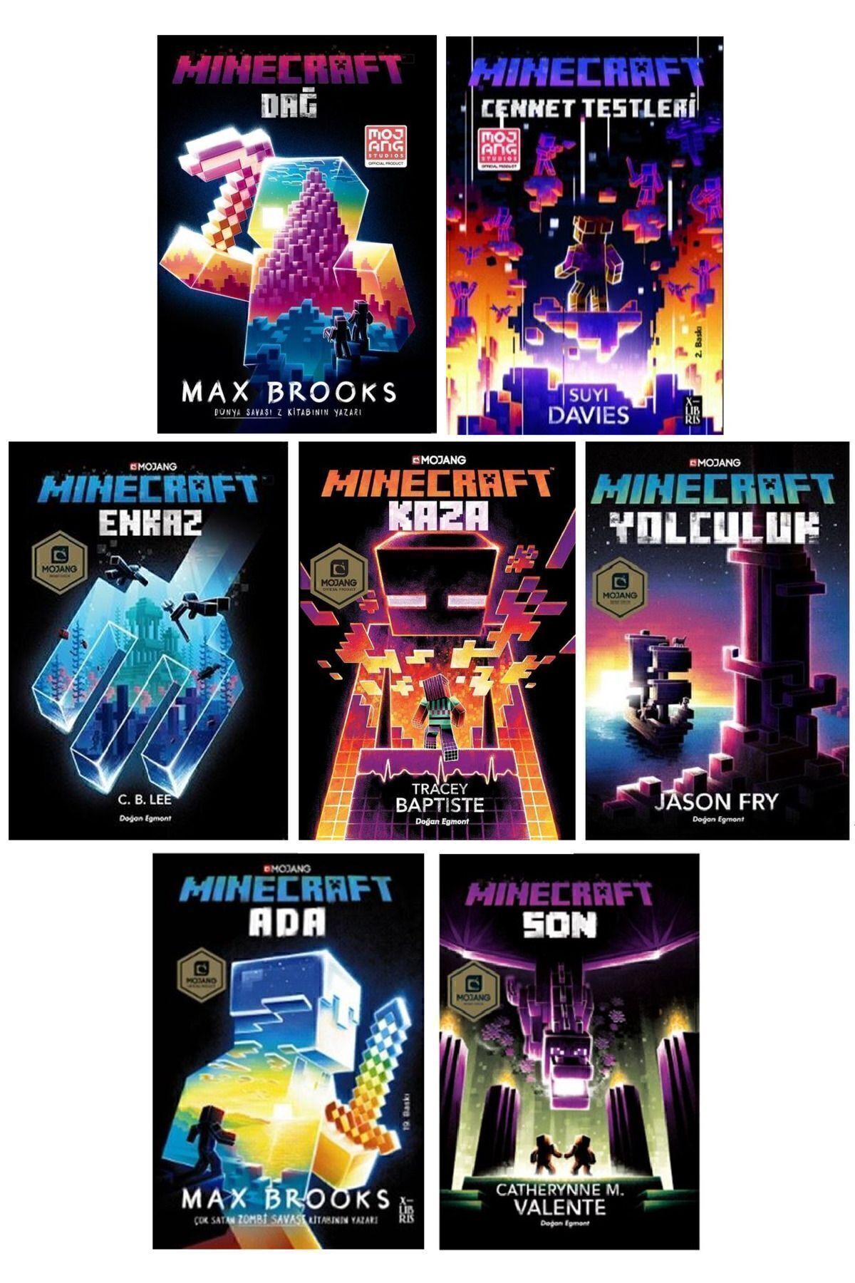 Alfa Yayınları Minecraft Roman Serisi 7 Kitap Set - Cennet