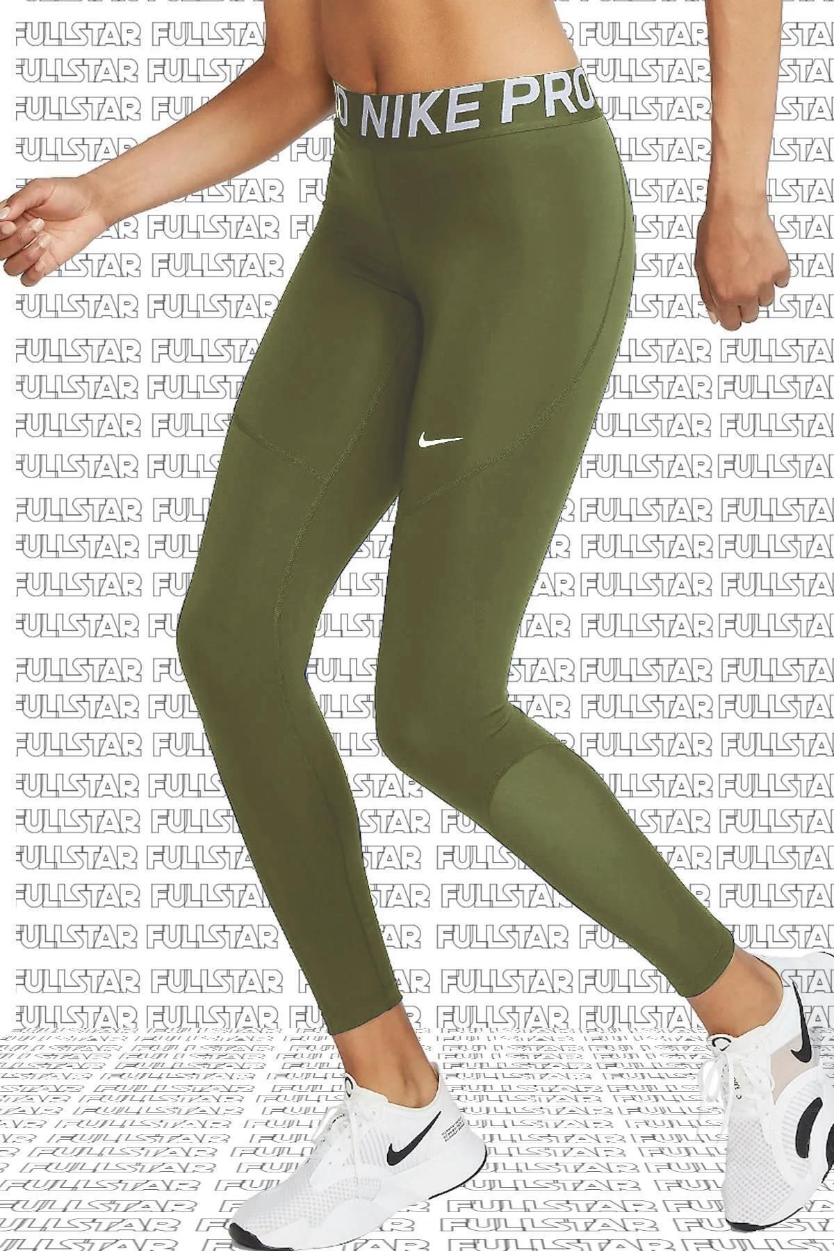 Nike pro khaki leggings online