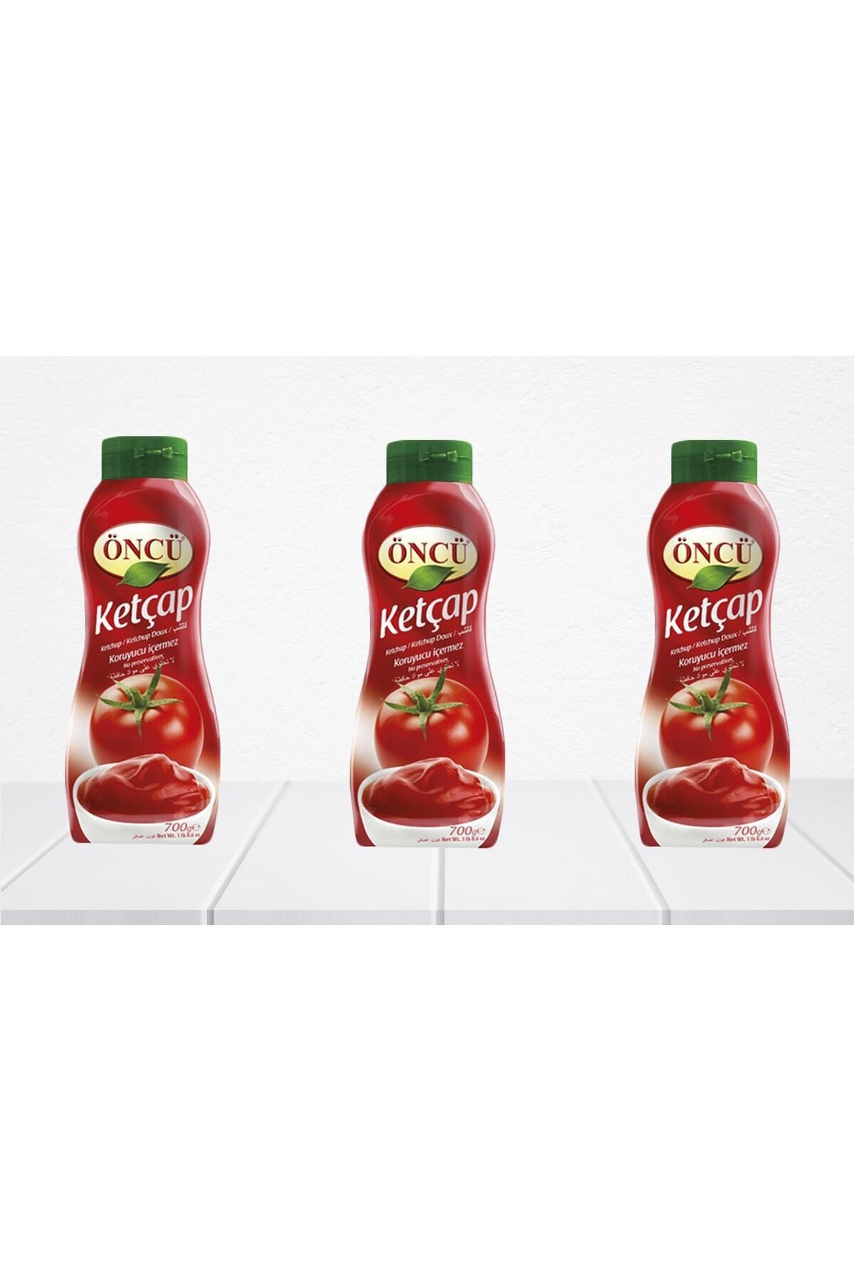 Öncü Tatlı Ketçap 700 g 3 adet