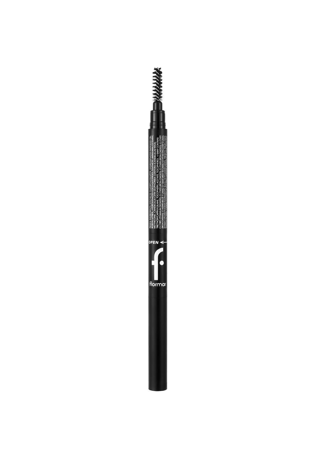 مداد آرایشی ابروی سه گانه 3 در 1 با بافت کرمی Flormar