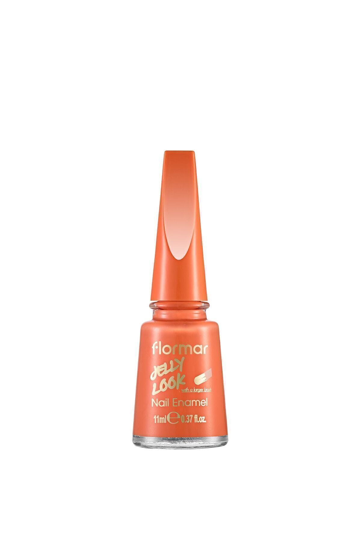 لاک ناخن براق ژل لوک (قرمز مرجانی) - Jelly Look Ne. - Jl03 مرجانی قرمز - 8690604233618 Flormar