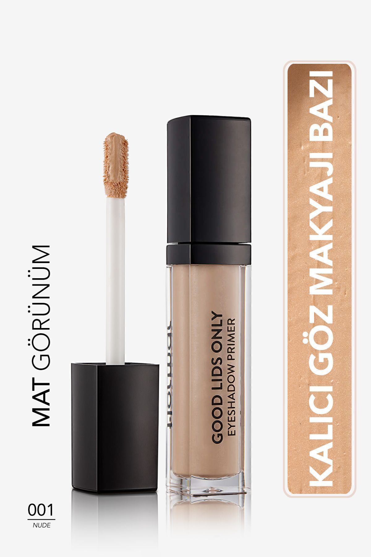Doğal Işıltı Veren Göz Makyaj Bazı  - Good Lids Only Eyeshadow Prime - 001- 8682536010931