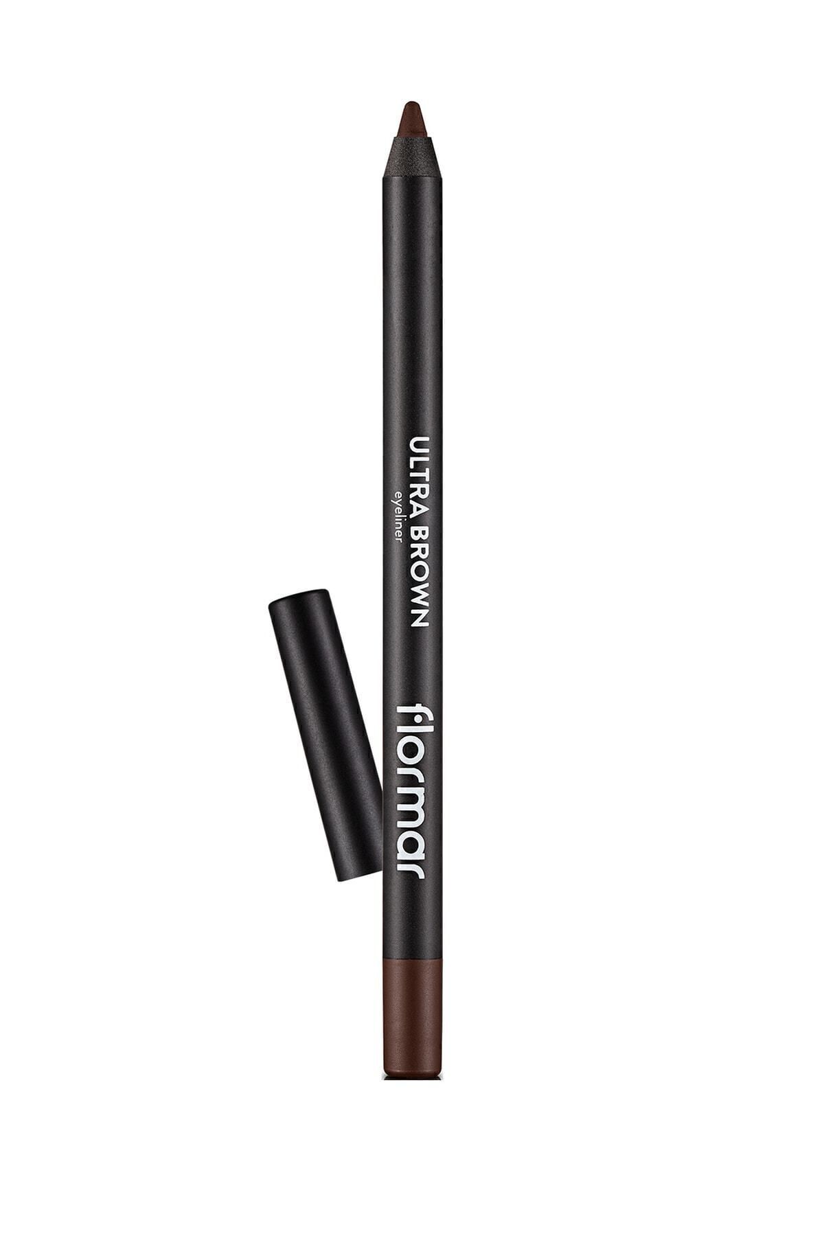 خط چشم اولترا مداد چشم قهوه ای شماره: 012 Flormar