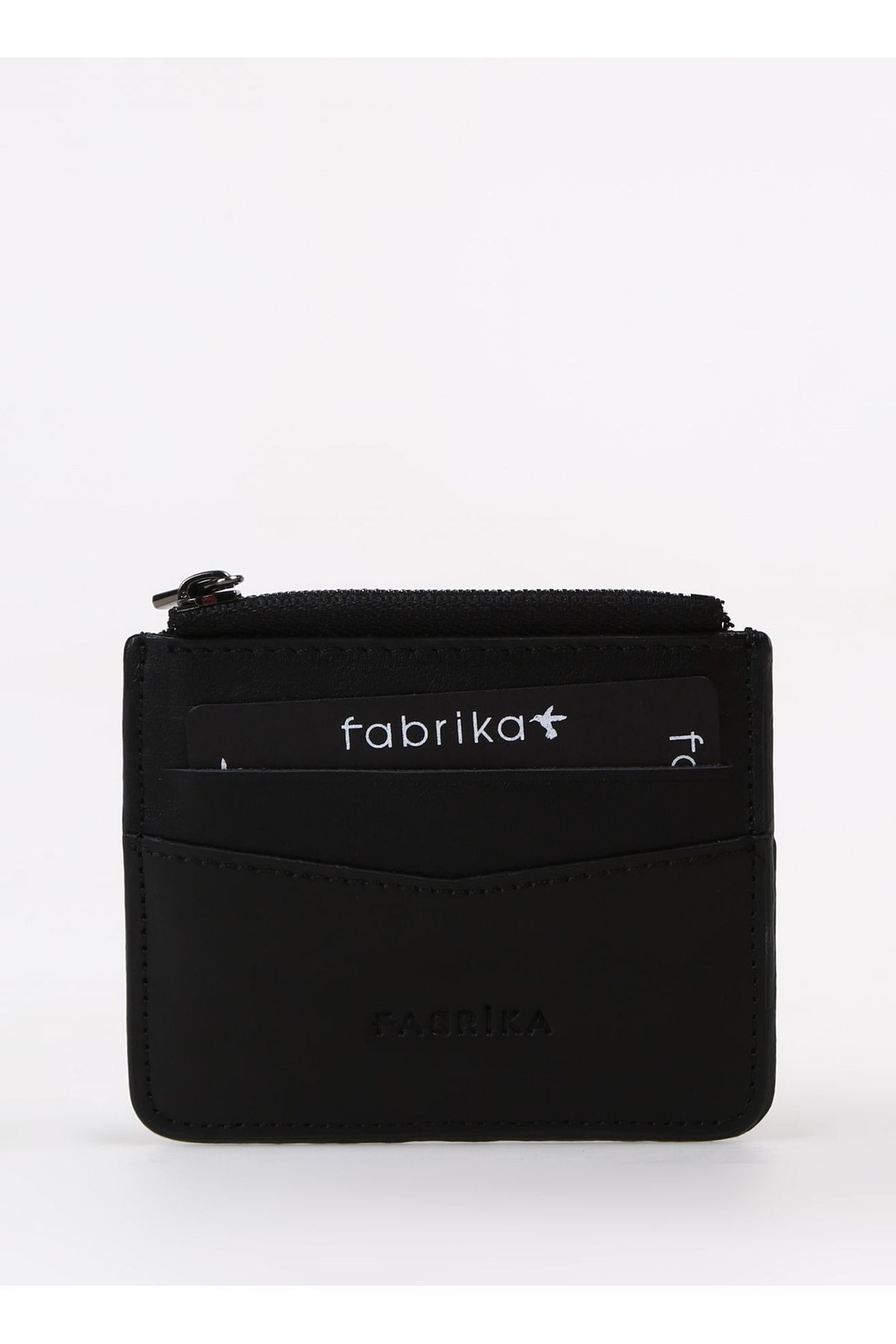 کیف پورتفولیو و کلچ زنانه سیاه 10X8X0 5 سانتی متر نمونه کارها چرمی FRK 001 CRAYZ Fabrika