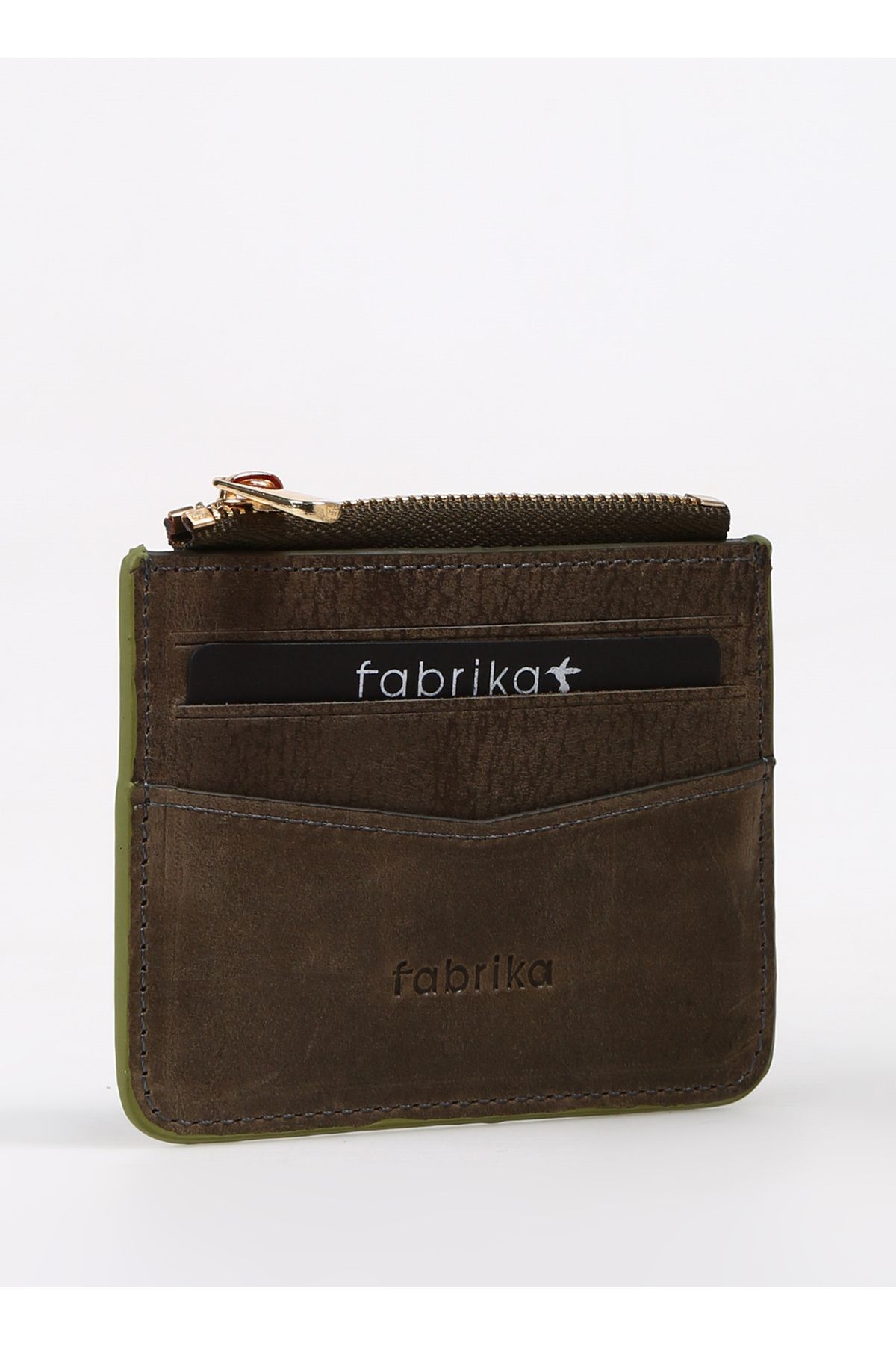 کیف پورتفولیو و کلچ زنانه چرم چرمی FRK 001 کرای Fabrika