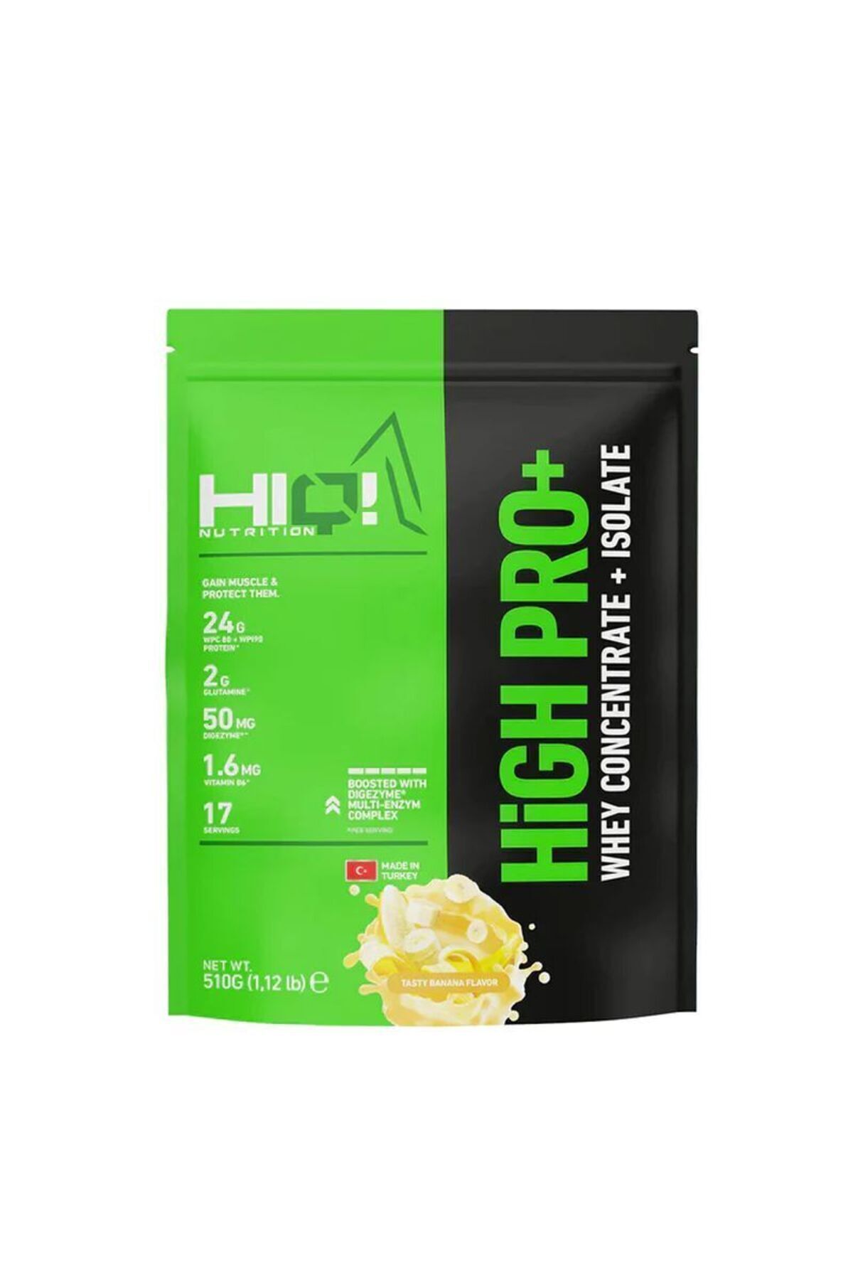 Hıq Hıgh Pro 510gr Tasty Banana Flavored