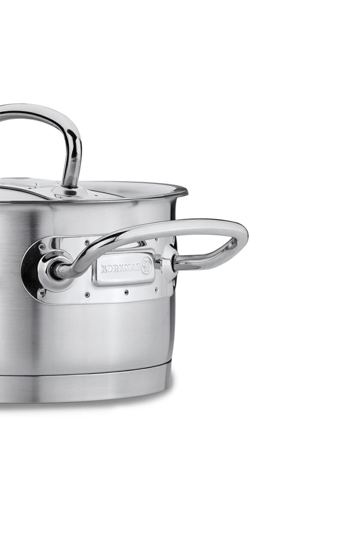 KORKMAZ-Proline 16x7.5 cm Short Casserole A1168 8