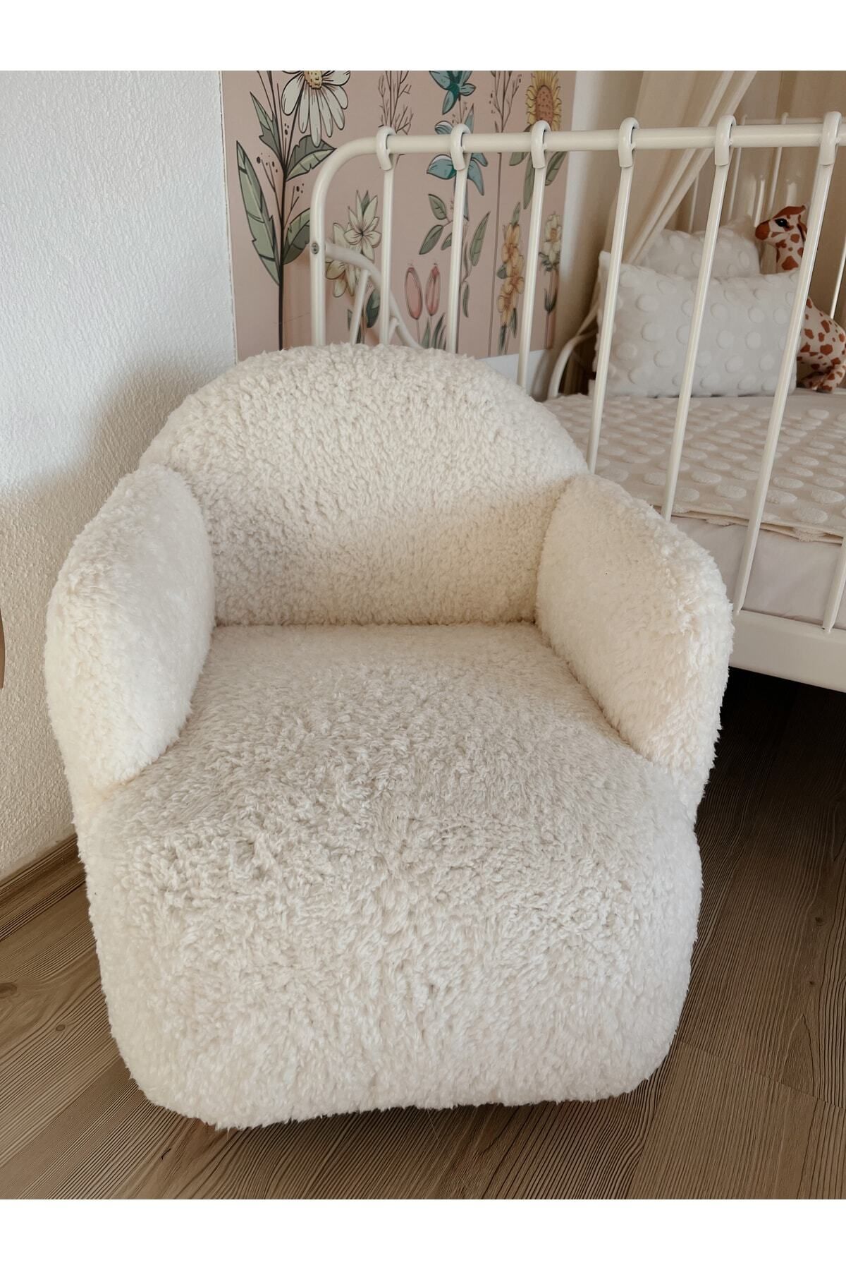 Breda Home Concept Teddy Ahşap Ayaklı Çocuk Bebek Koltuğu Sandalyesi fotoğrafı 6 (önizleme)