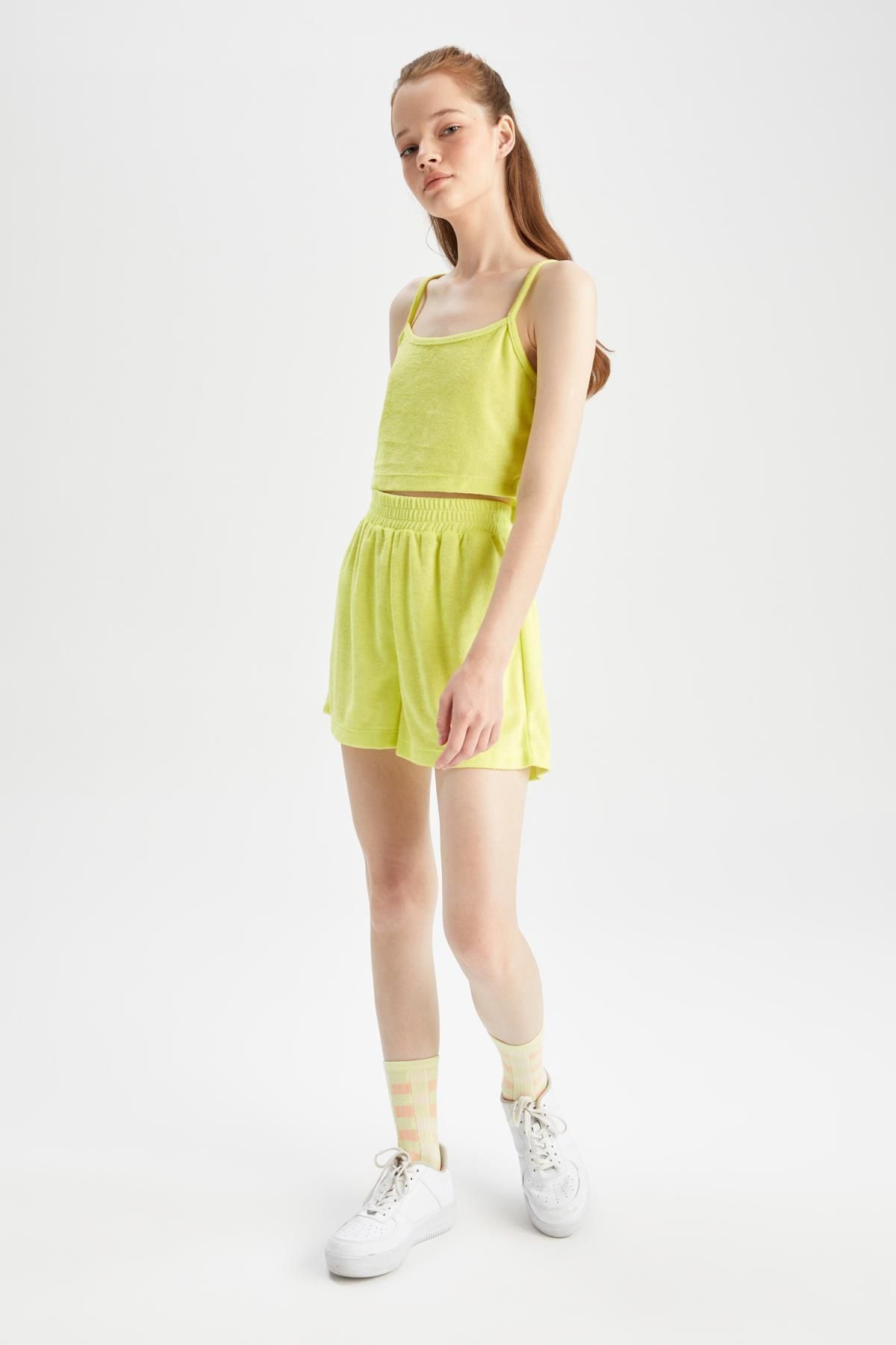 DeFacto-Basicatlet with Hanger - Coool Fitted Towel Fabric Y2246Az22Sm 2