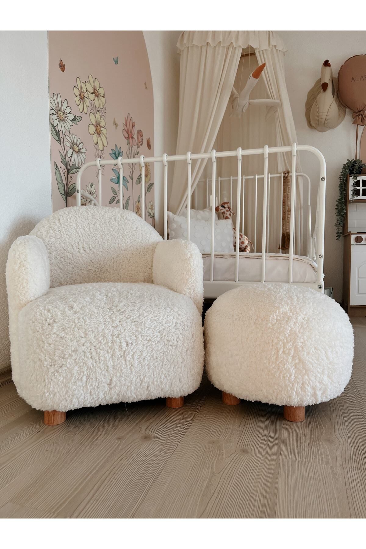 Breda Home Concept Teddy Ahşap Ayaklı Çocuk Bebek Koltuğu Sandalyesi fotoğrafı 7 (önizleme)