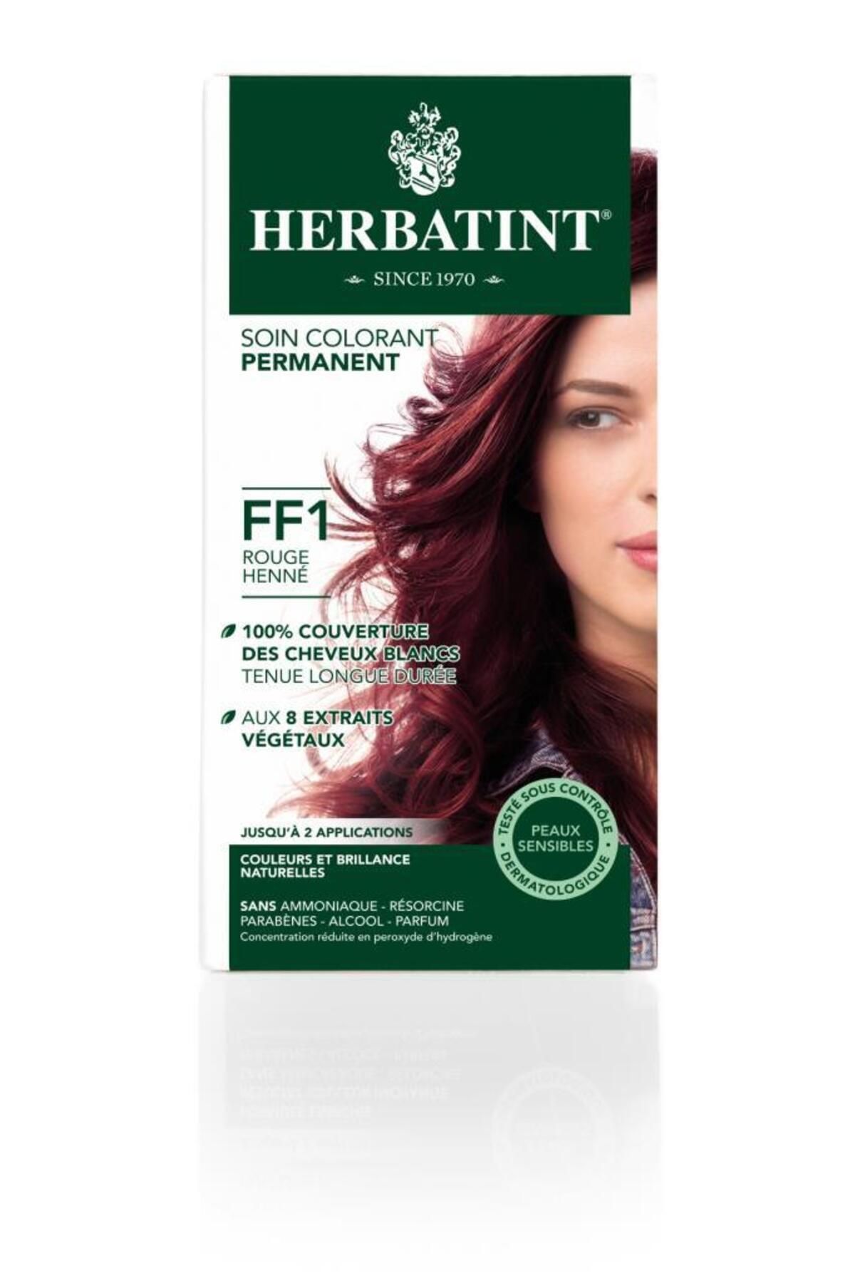 رنگ موی گیاهی FF1 حنا قرمز 150 میلی لیتری Herbatint