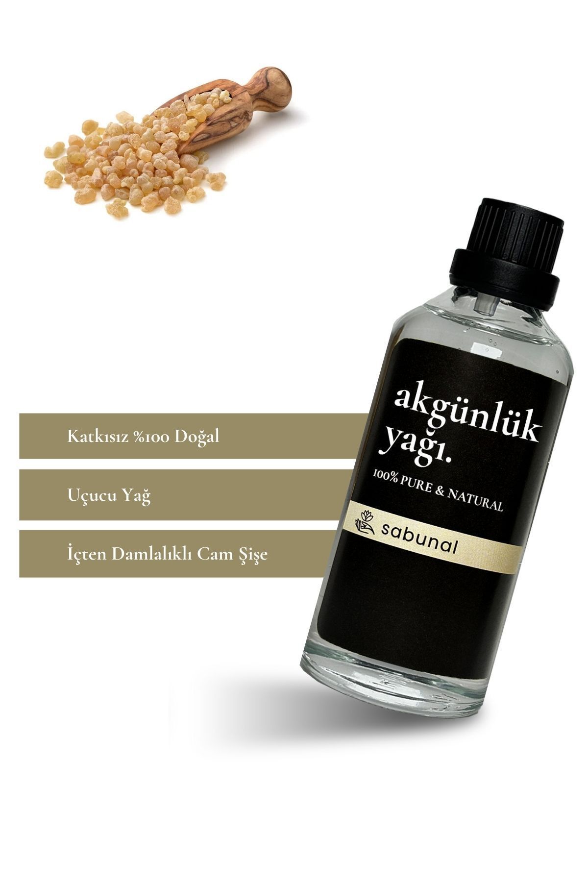روغن کندر 100 میلی لیتر روغن ضروری گیاهی 100% طبیعی احیا کننده ضد پیری sabunal