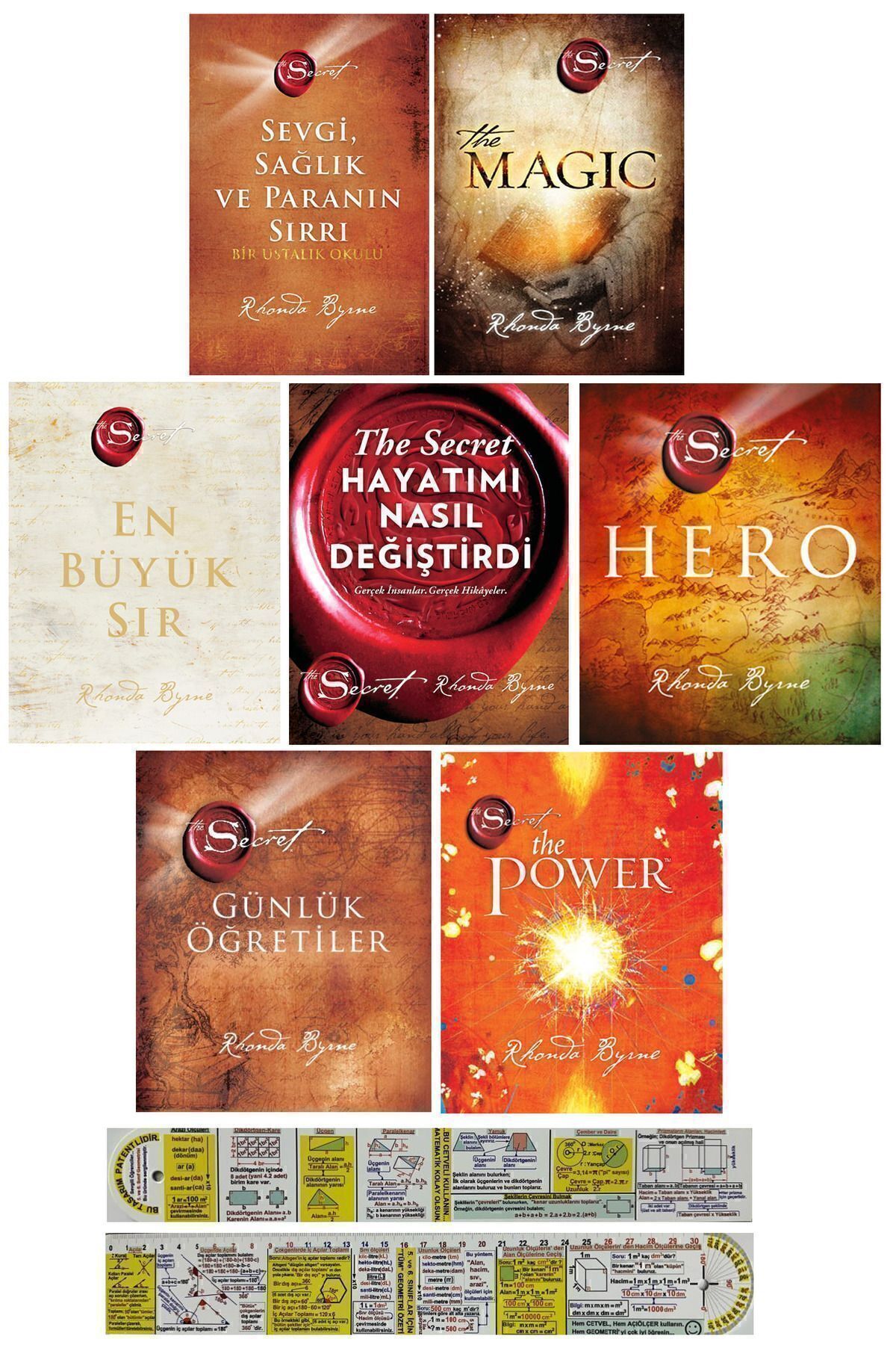 Artemis Yayınları Rhonda Byrne The Secret Serisi 7 Kitap Set +