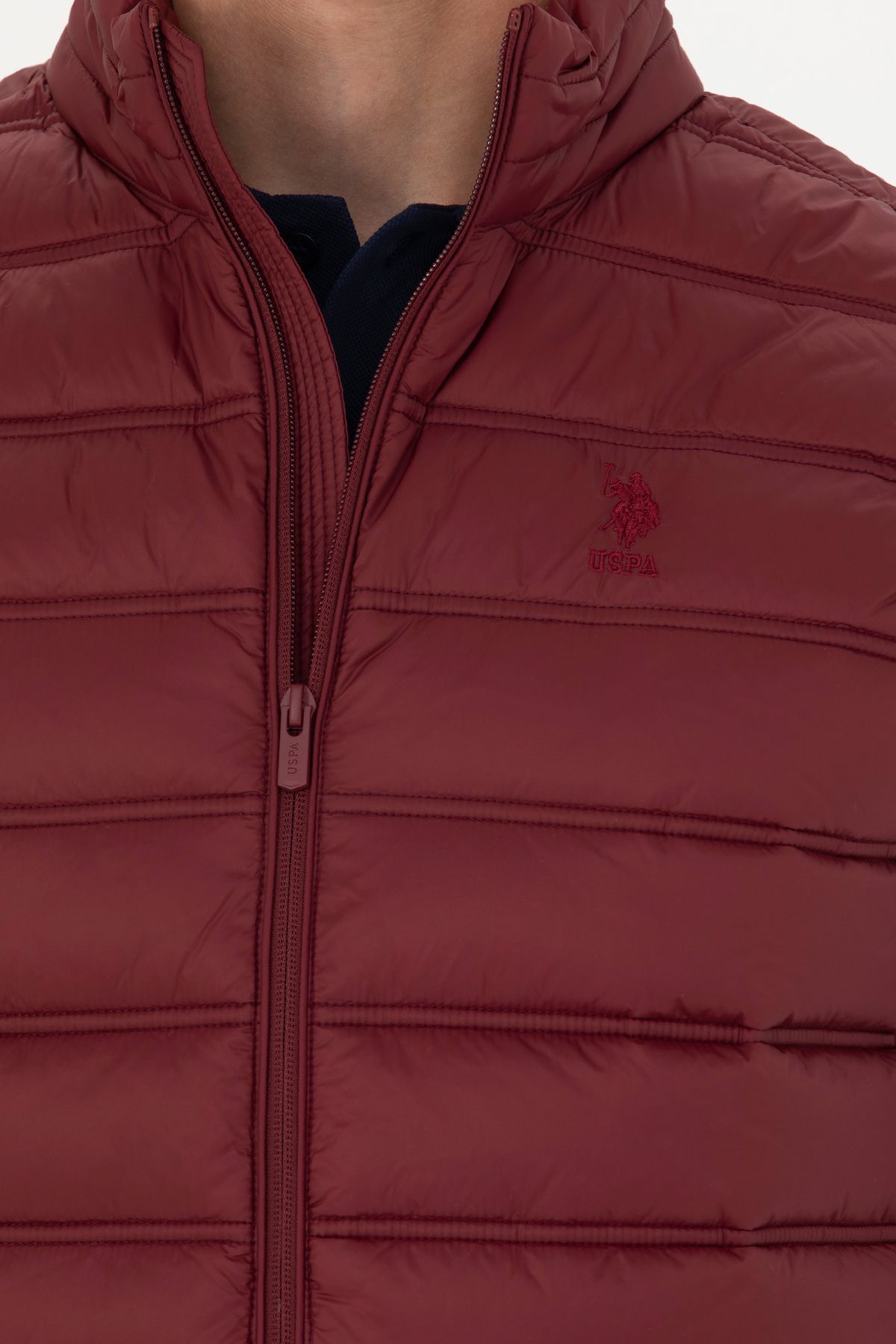 Erkek Bordo Yelek 50269098-VR014