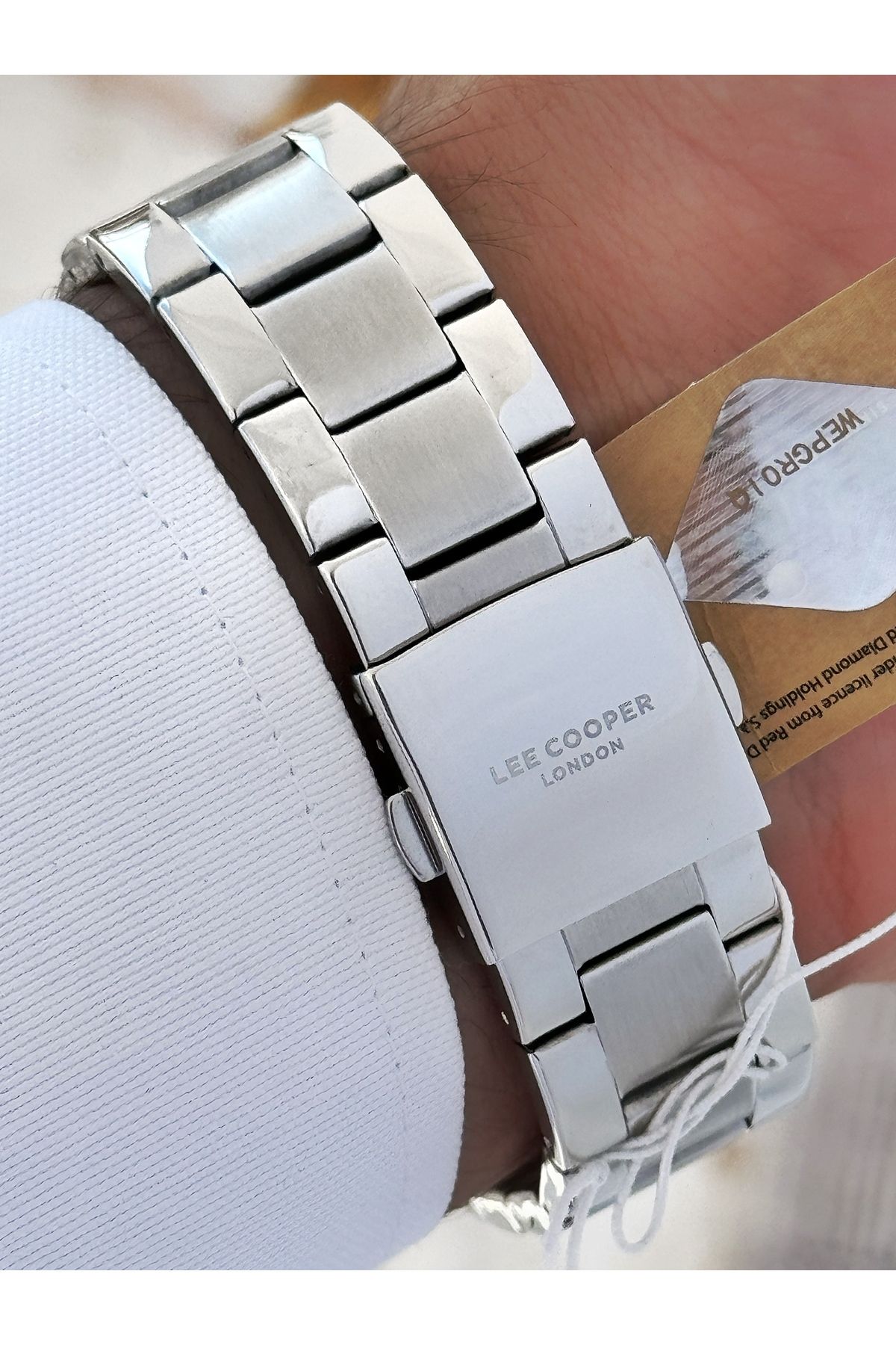 ساعت مردانه نقره اي لی کوپرLee Cooper | 7596 اورجینال - تصویر 3