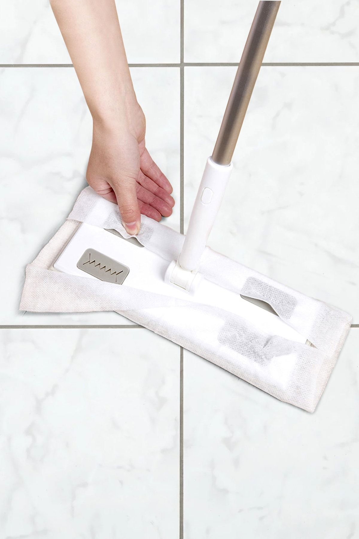 Klerax-Tile, ceramic, Marble Wet Floor Cloth with Vinegar Extract Jumbo 20x30 Cm 18 Sheets 4