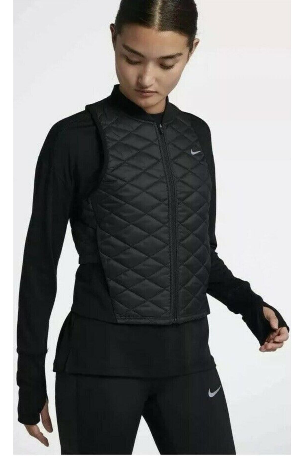 Nike Women s Black Aerolayer Vest Cj5562 010 Trendyol