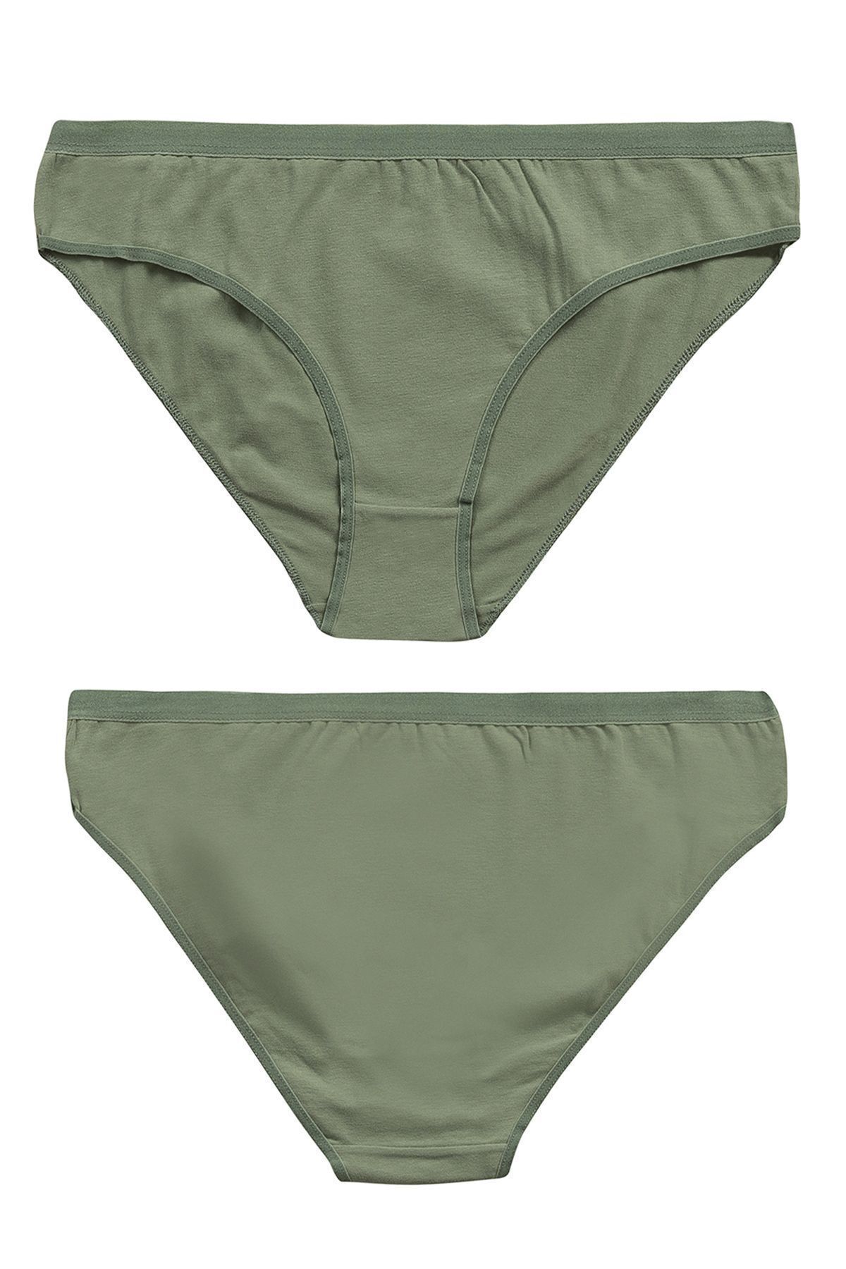 ÖZKAN underwear-سراويل بيكيني نسائية من Özkan 26804 مكونة من 7 قطع من القطن الليكرا المرن والمريح 3