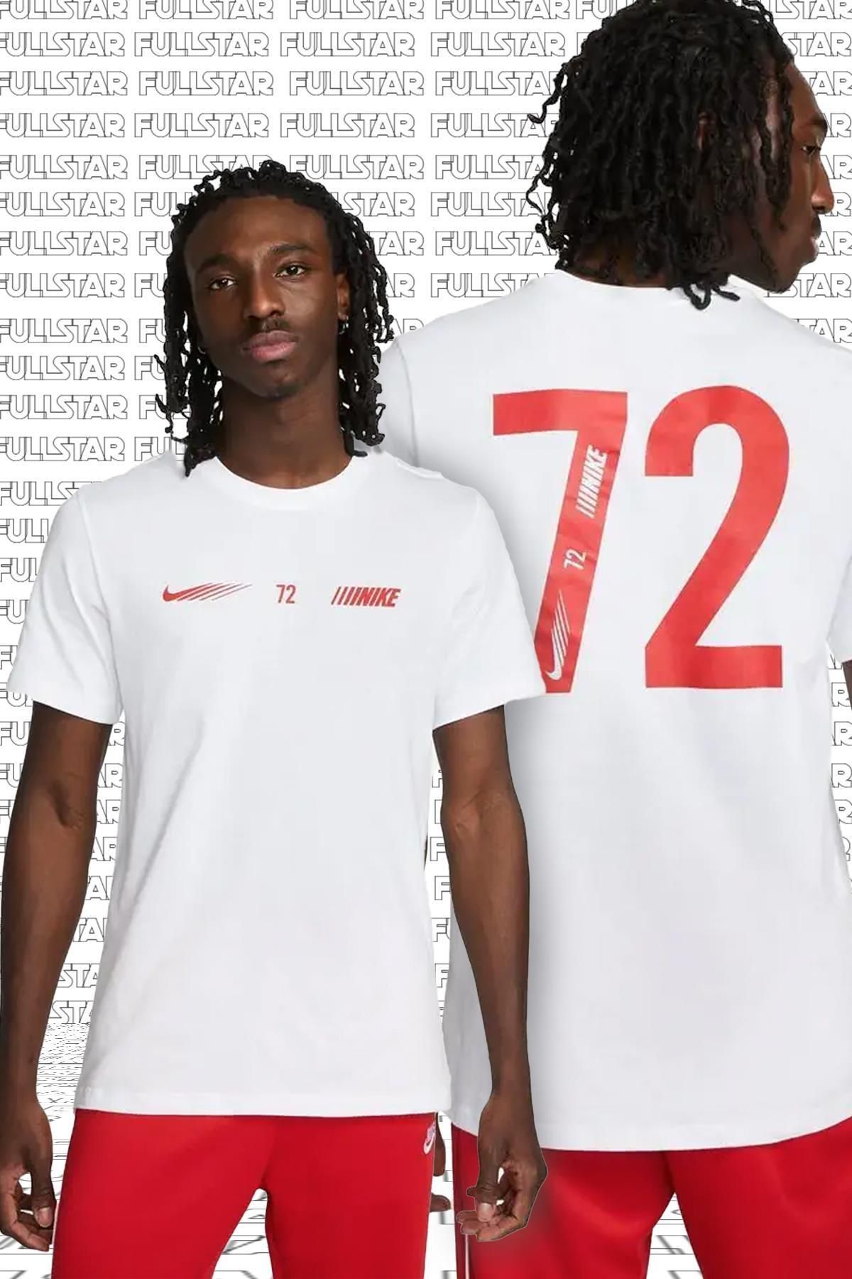 Nike Sportswear Standard issue Short Sleeve Tee Cotton Men s T Shirt White Trendyol