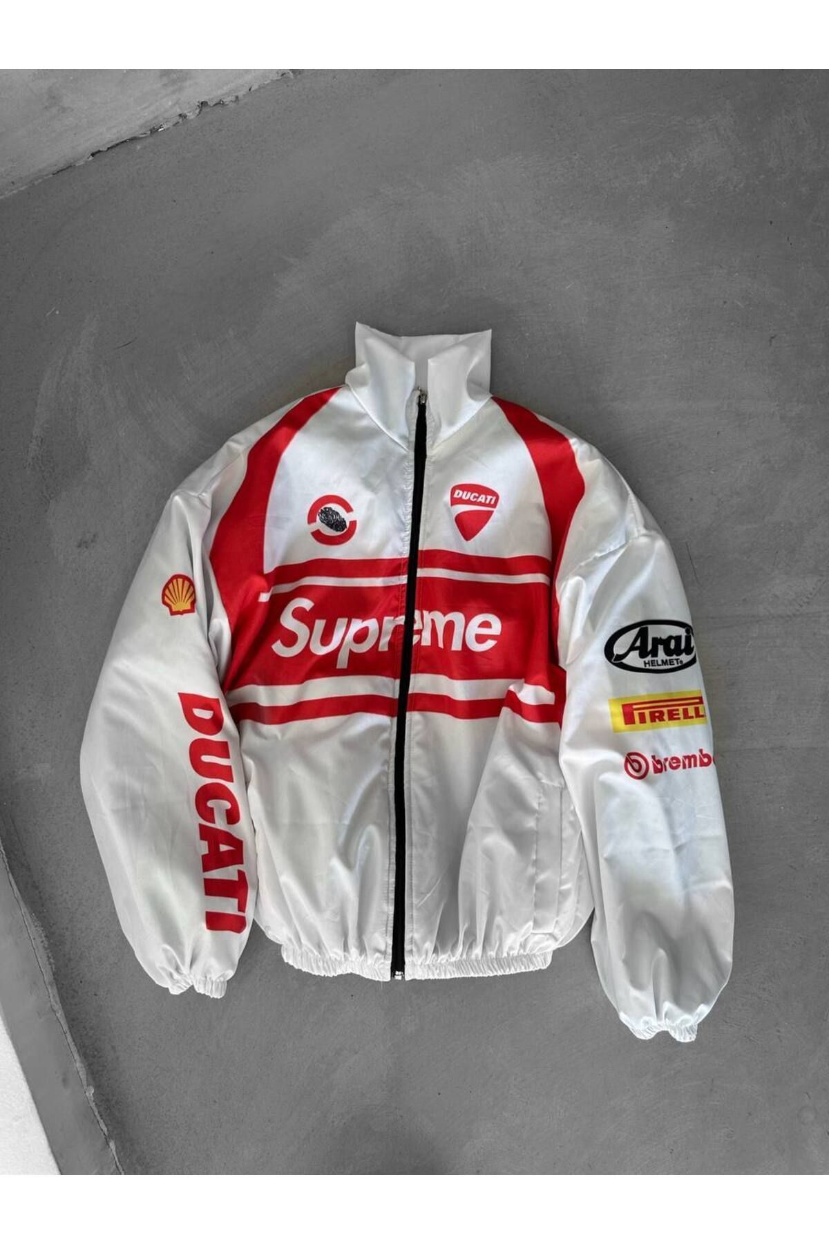 Supreme windbreaker white new arrivals