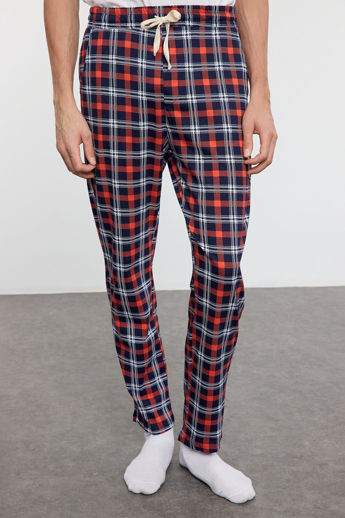 Trendyol Collection-Ecru Color 100% Cotton Double Printed Pajamas Set - Tmnaw25Pt00048 5