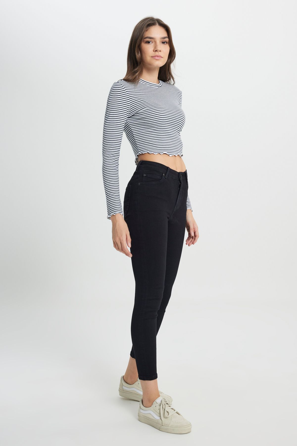 Lee-High Waist Skinny Fit Jeans - Slim Fit Trousers 2