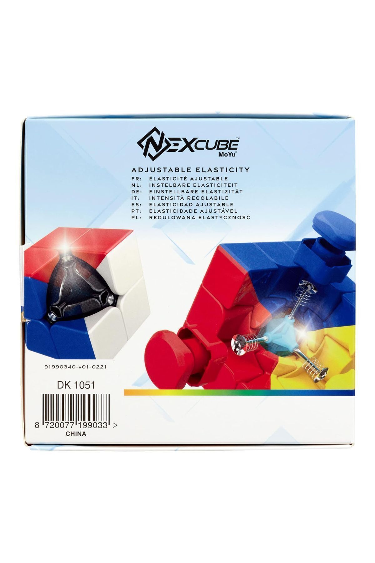 TOYFEST-Nexcube 2X2 + 3X3 Classic Set Intelligence Cube Intelligence Cube Rubik Cube 5