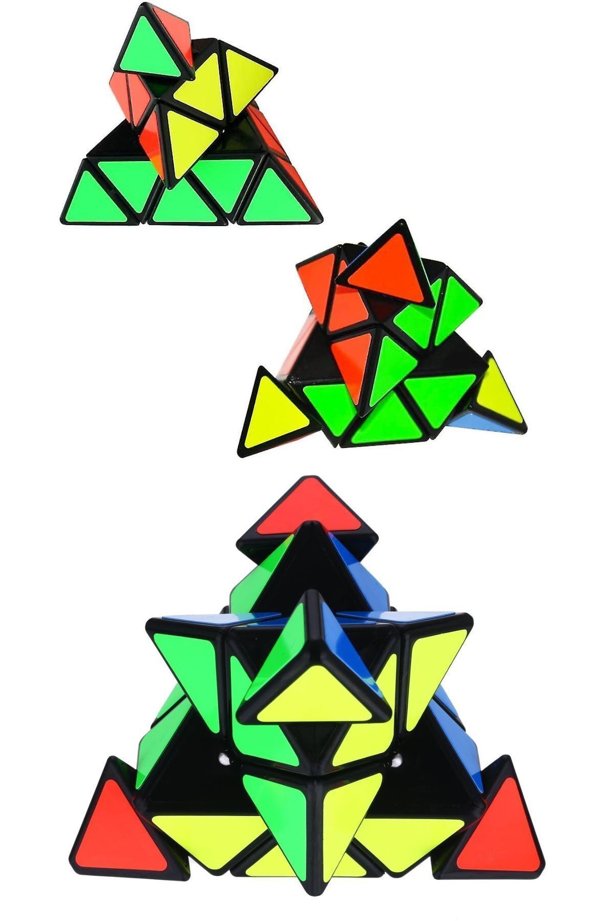 TOYFEST-Pyramid Triangle Intelligence Cube Intelligence Cube Rubic Cube 5
