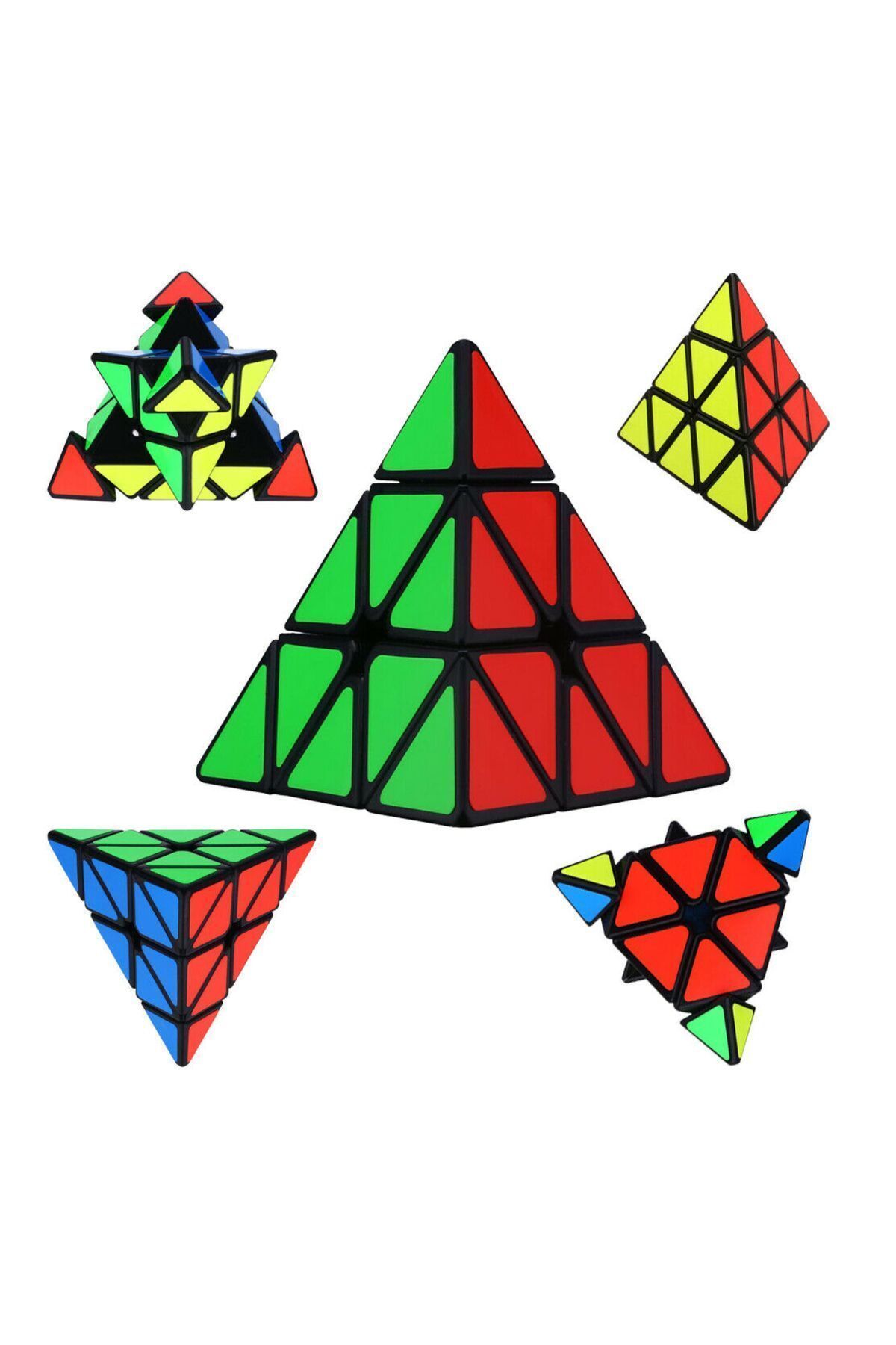 TOYFEST-Pyramid Triangle Intelligence Cube Intelligence Cube Rubic Cube 4
