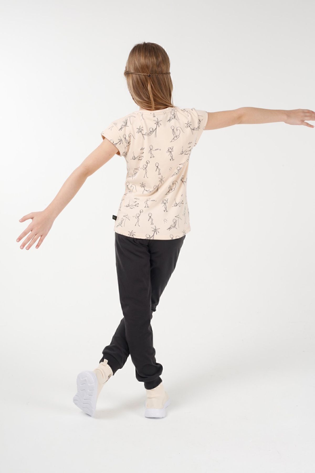 BRZ KIDS-Girl's Printed Pajama Set 4