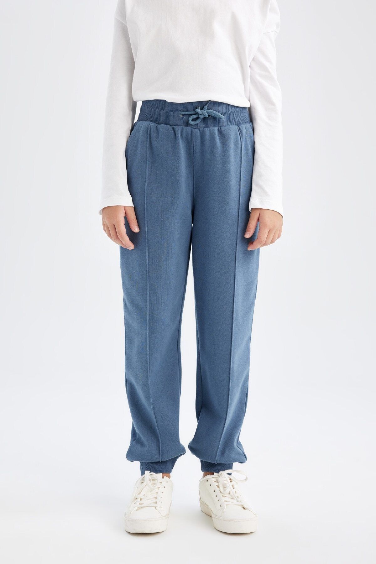 DeFacto-Girl - Basic Jogger Sweatpants with Elastic Waist and Pockets D0731A824Au 4