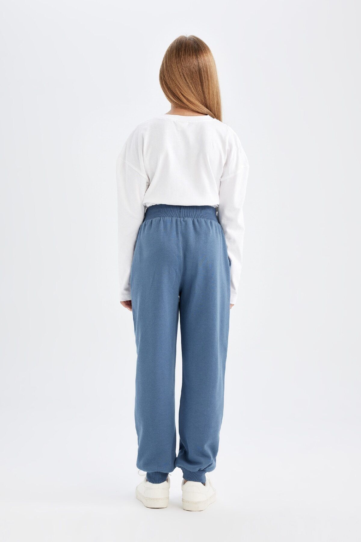 DeFacto-Girl - Basic Jogger Sweatpants with Elastic Waist and Pockets D0731A824Au 6