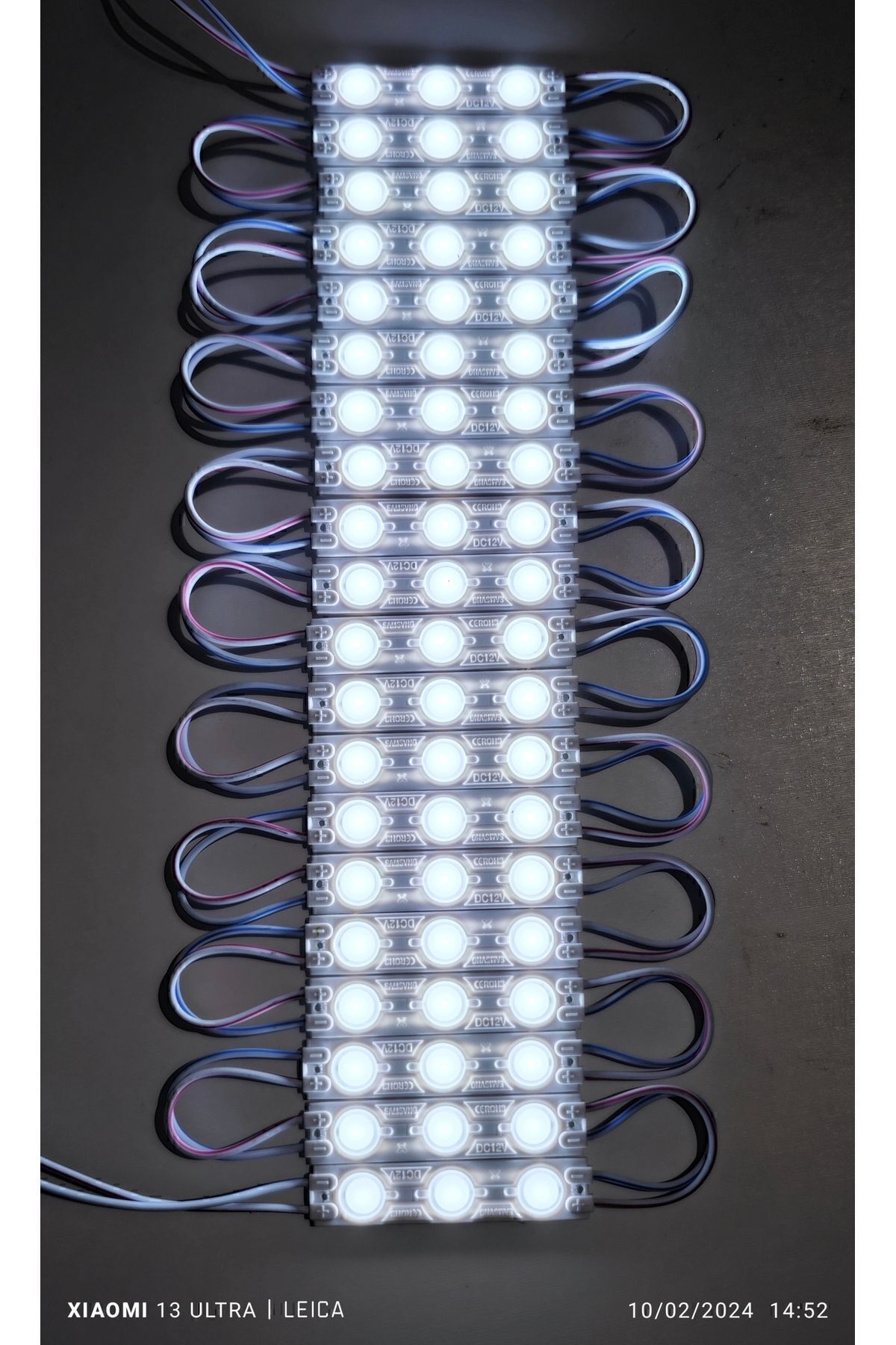 20 modules de lentilles led blanc