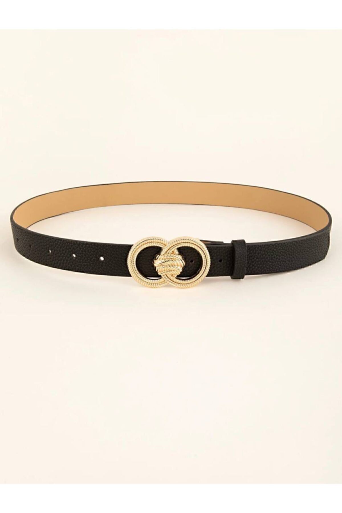 MS YONE Χρυσή ζώνη με διπλή πόρπη