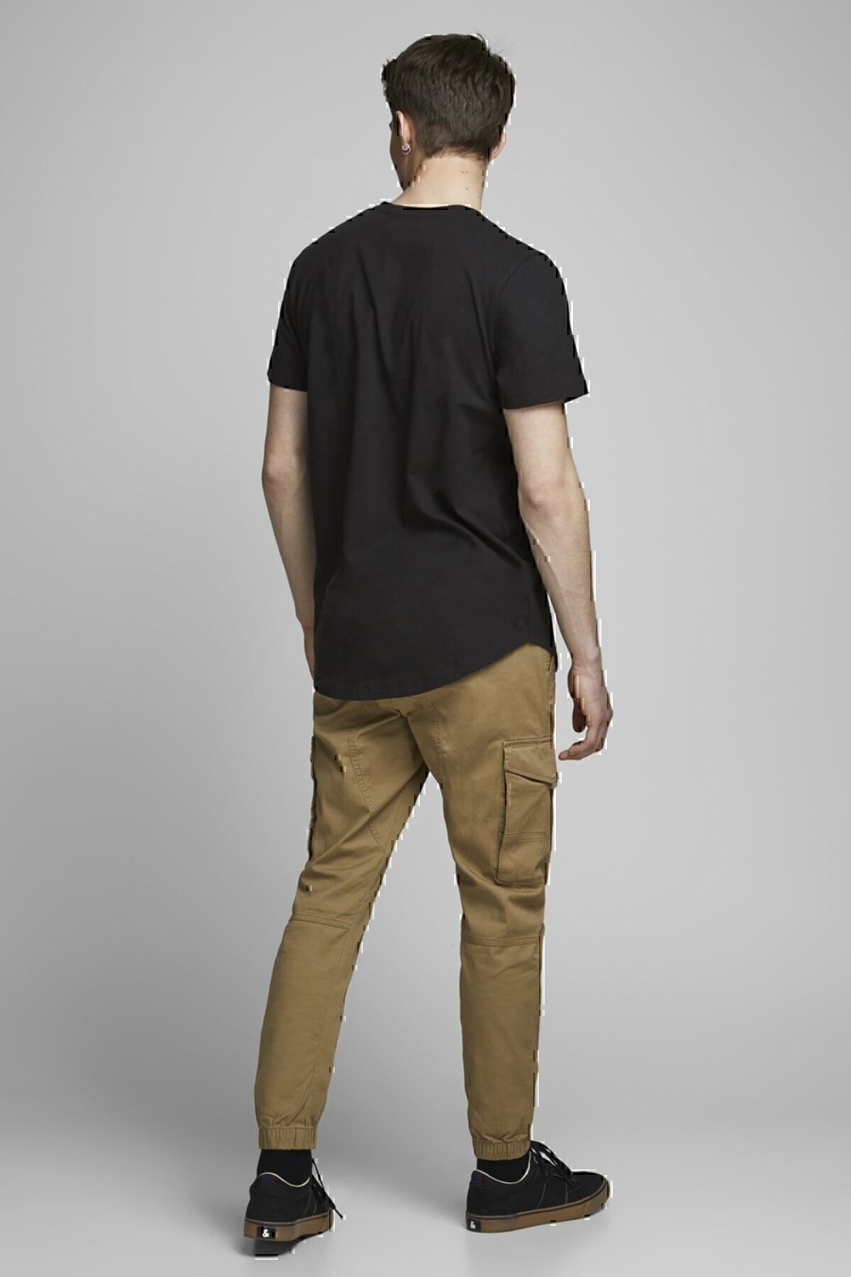 تیشرت مردانه مشکی جک اند جونز | TYC00397233227 اورجینال - تصویر 5