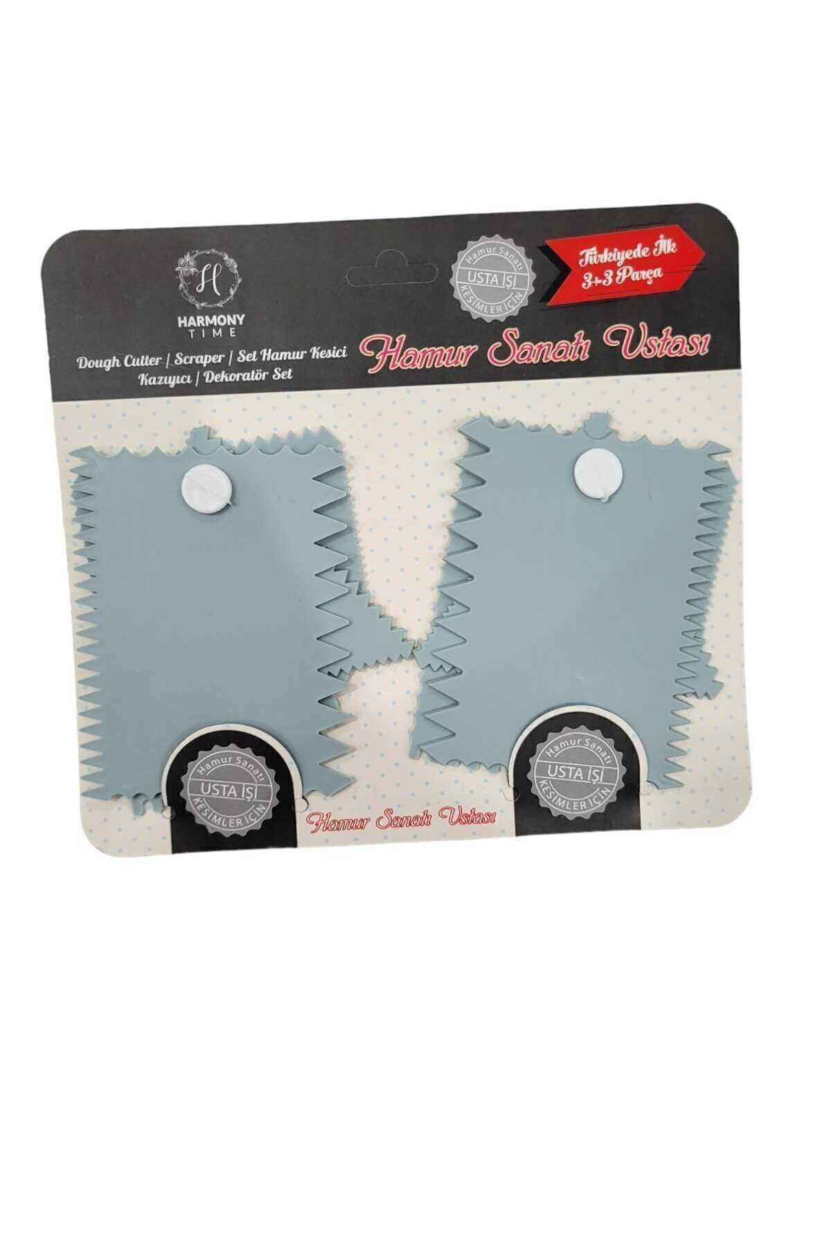 Harmony Time-Dough Cutter Scraper Decorator Set of 6 4