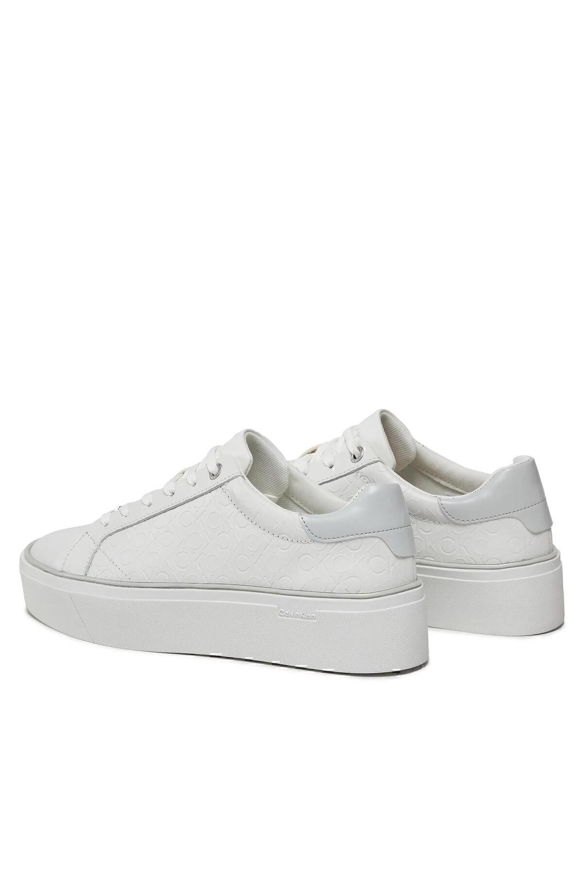 Calvin Klein-FLATFORM C LACE UP - MONO MIX 3