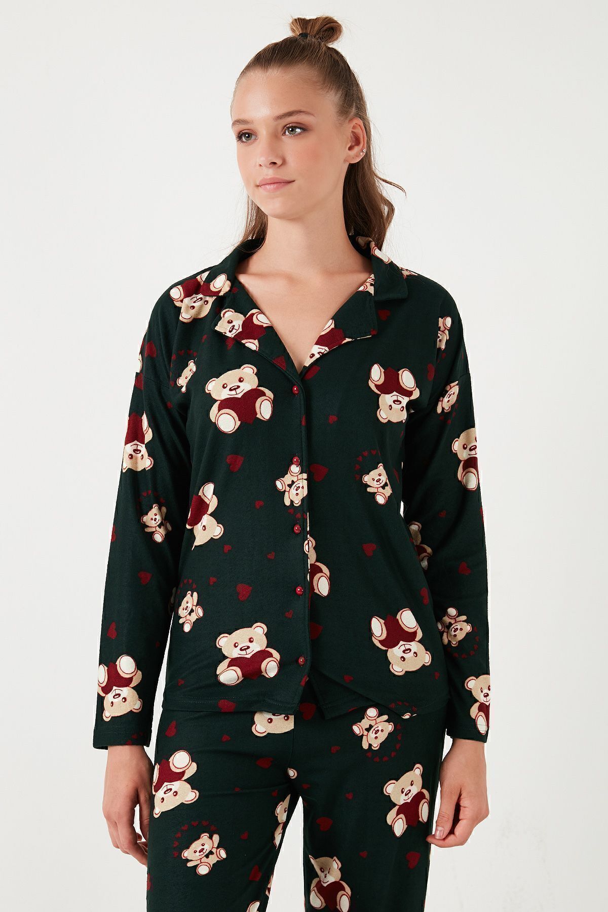 Lela-Patterned Standard Fit Pajama Set - Pyjama Set 60956602 4