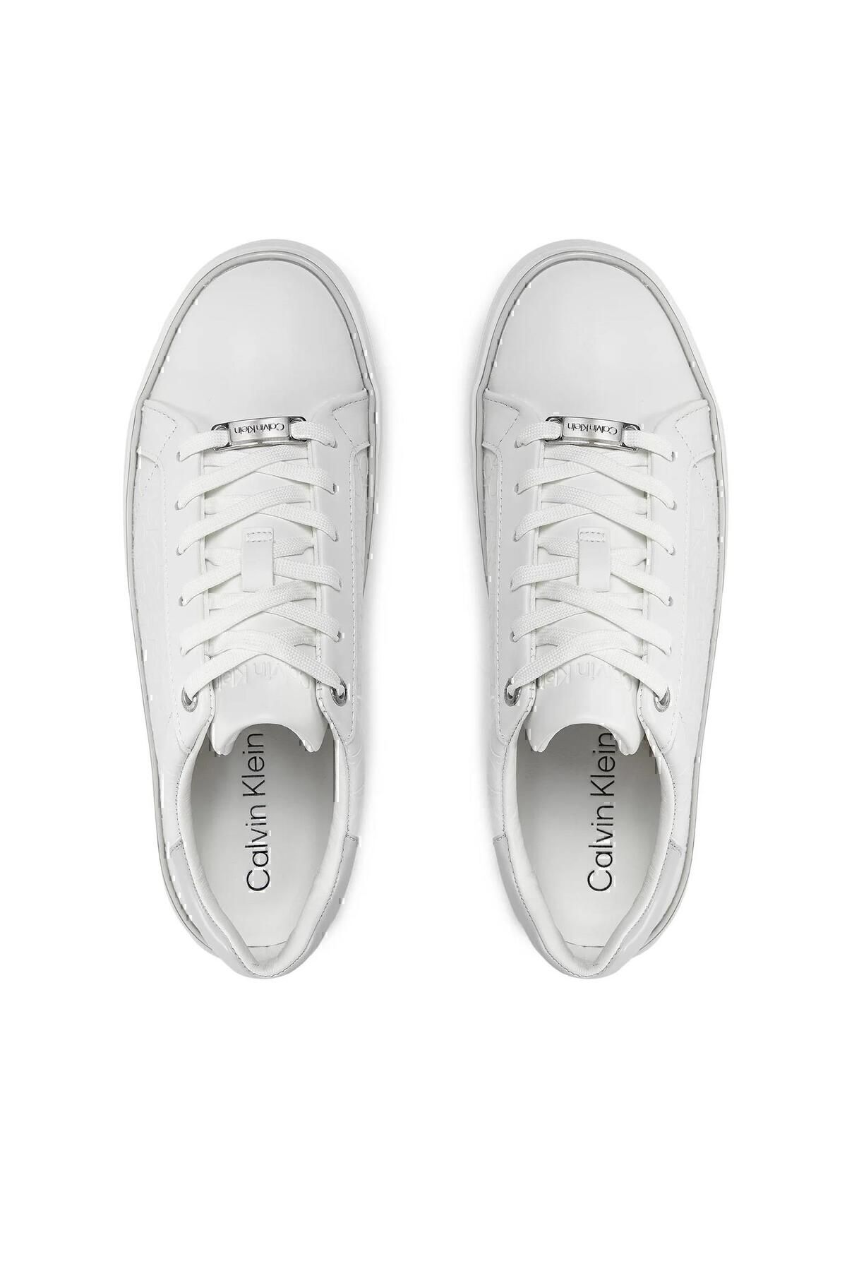 Calvin Klein-FLATFORM C LACE UP - MONO MIX 5
