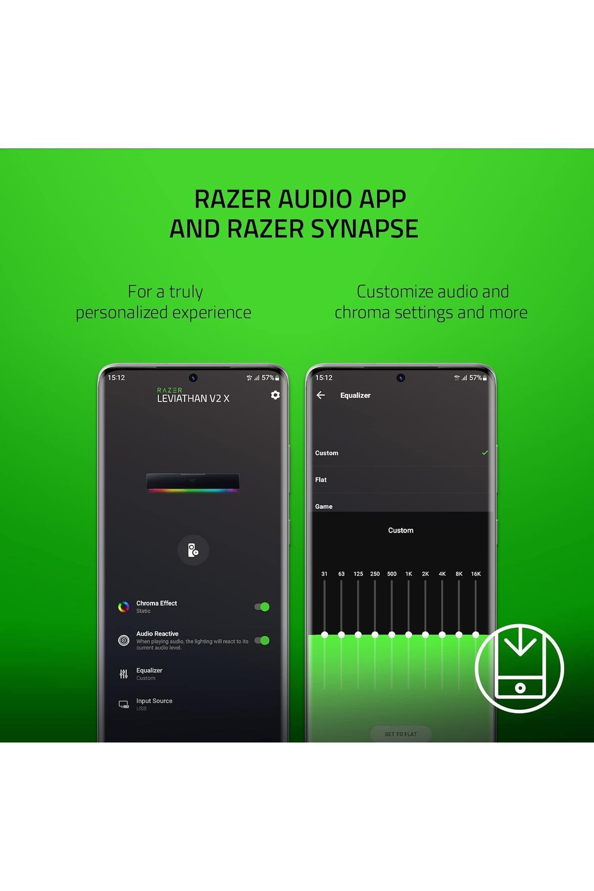 RAZER-Leviathan V2 X: PC Soundbar 7